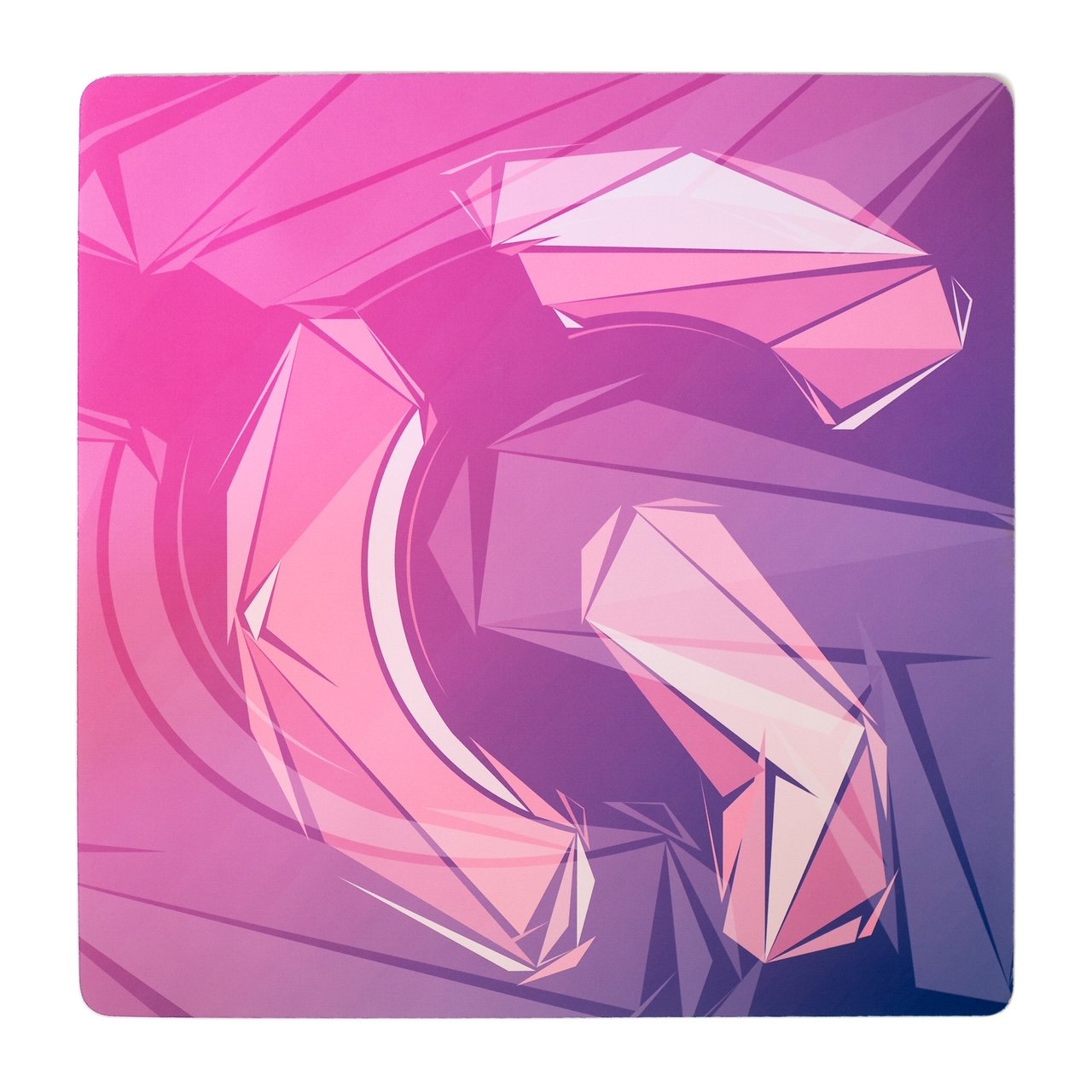 EspTiger Neon 500x500 Mouse pad Extra Large Square Mouse pad for