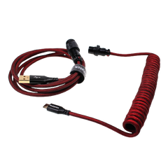 Wookong Red Keyboard Aviator Cables