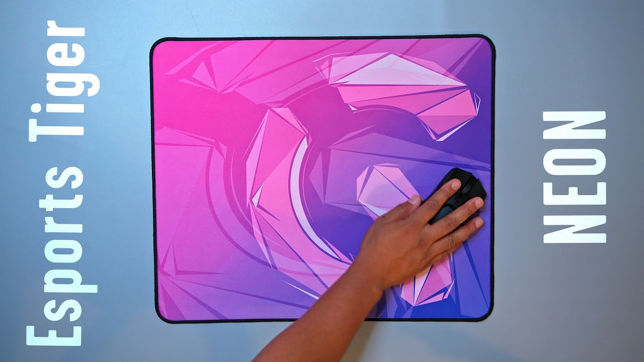 The Durable Beauty.. Esports Tiger Neon Mousepad Review!-Addice Inc
