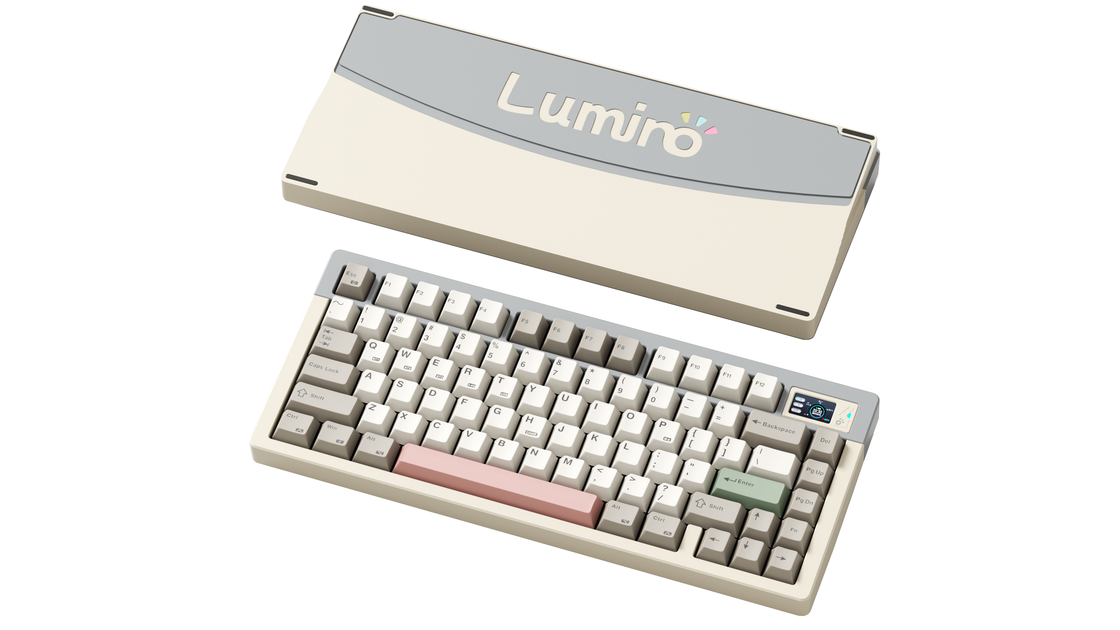 LUMINO75 75% Layout Hot-swappable Custom Mechanical Keyboard