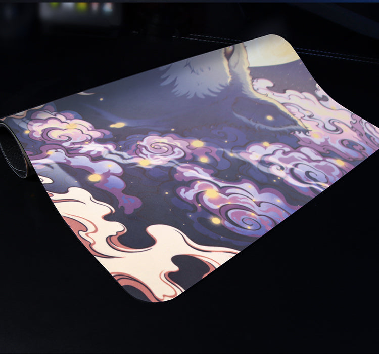 Esptiger SHYEARKMIU WuXiang 2 - Large (480 x 400 x 3mm) - Non-Slip Rubber Base, Rainbow-Pearl Film