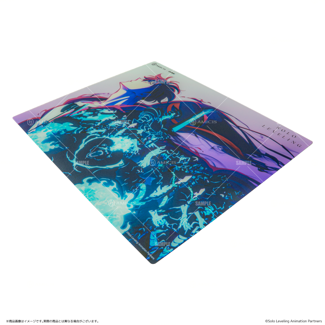 Solo Leveling x AMICIS Superglide 2 Glass Mouse Pad