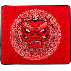Esptiger LongTeng Gaming Mouse Pad - Red, Stitched Edges, Large (480 x 400 x 4mm)