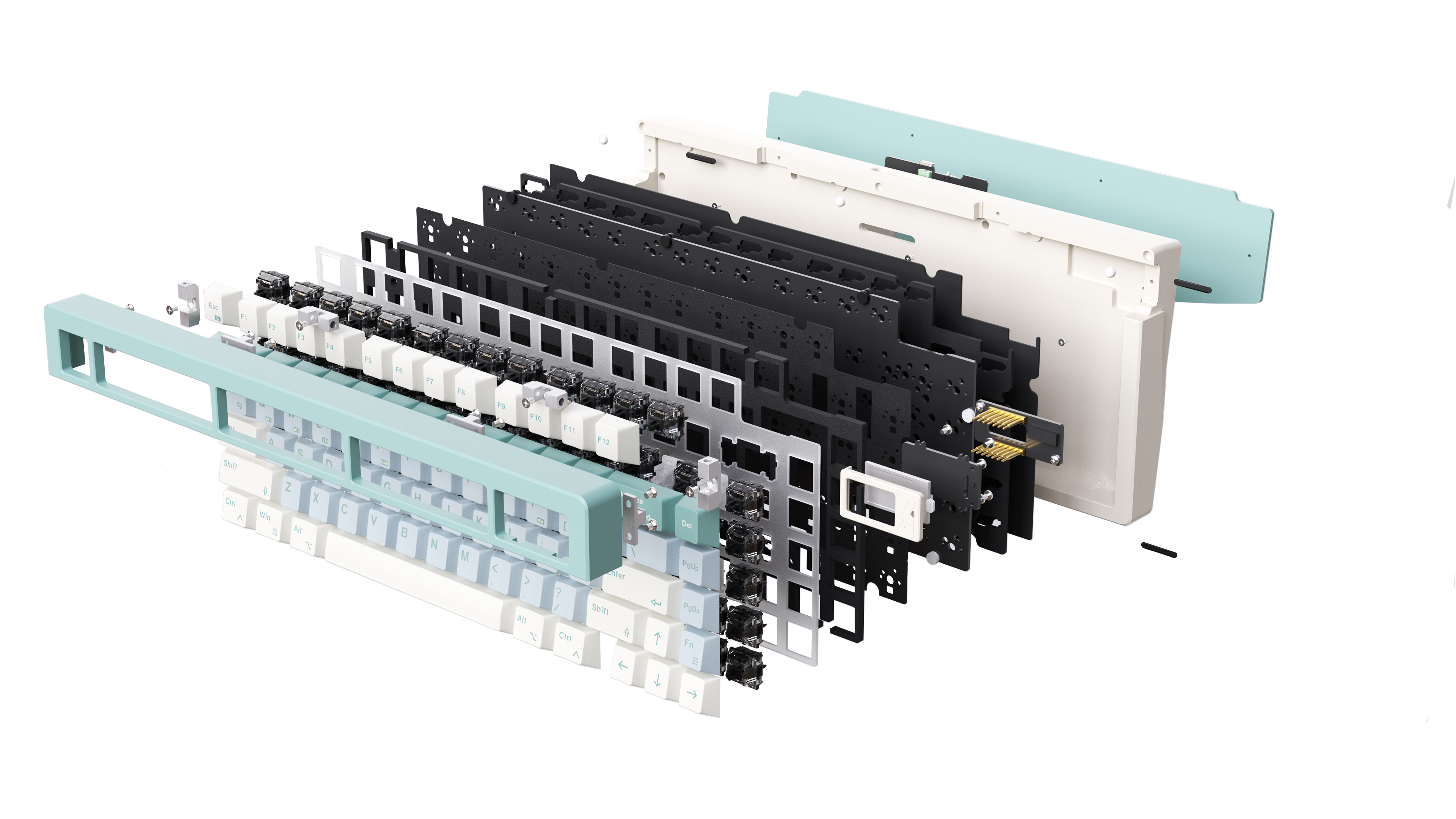 LUMINO75 75% Layout Hot-swappable Custom Mechanical Keyboard