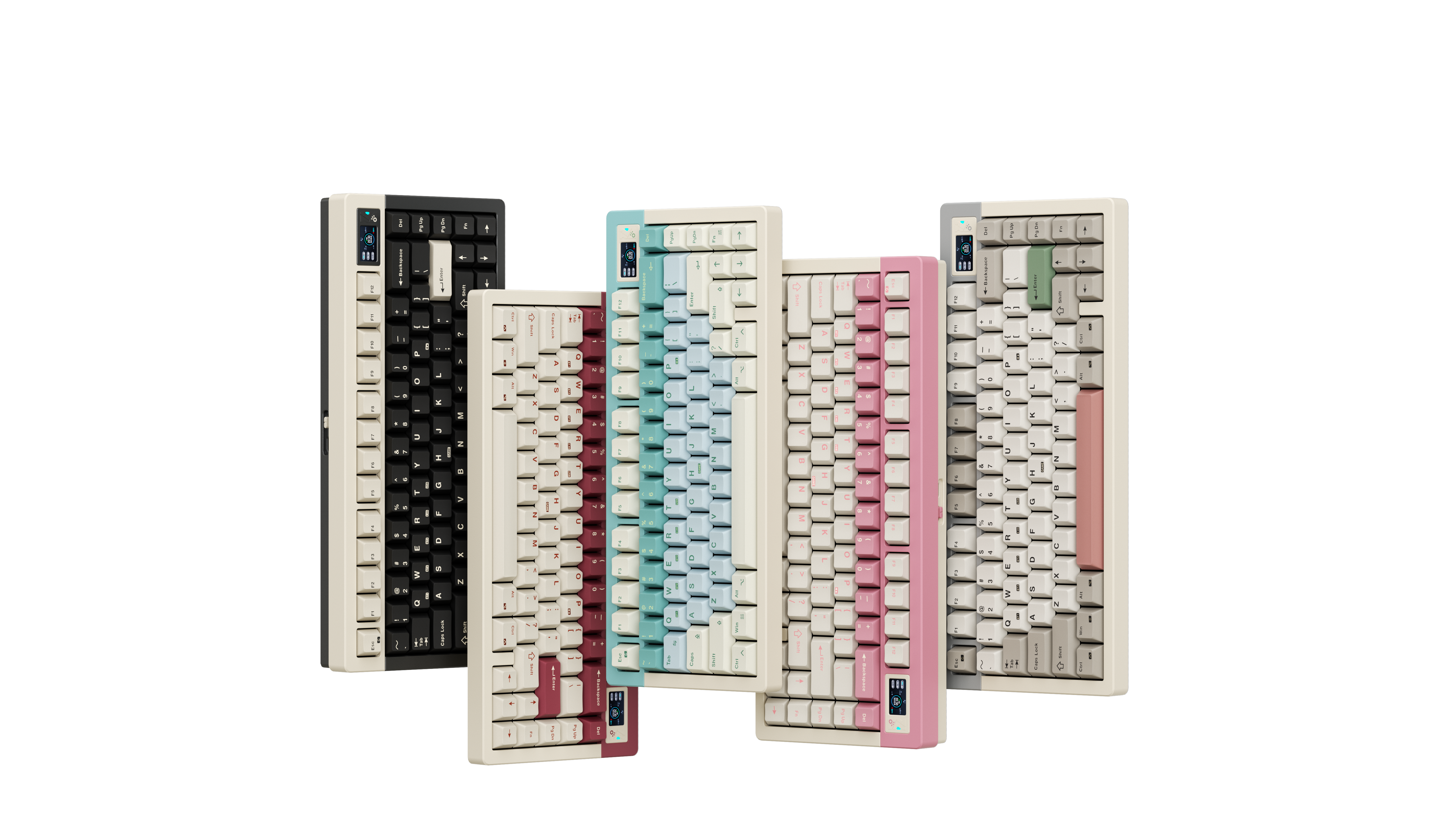 LUMINO75 75% Layout Hot-swappable Custom Mechanical Keyboard