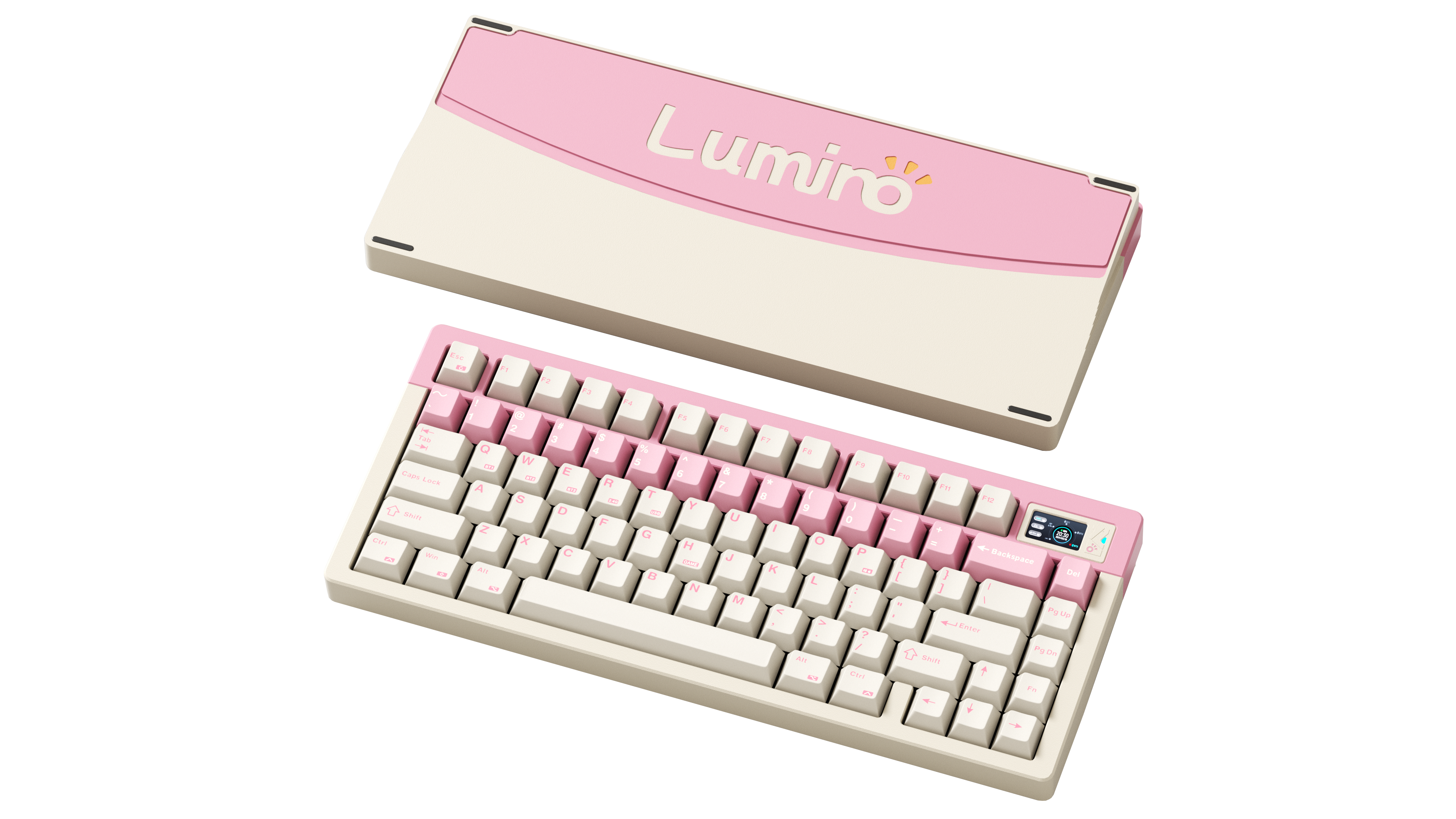 LUMINO75 75% Layout Hot-swappable Custom Mechanical Keyboard