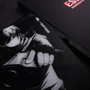 マウス・トラックボール ESPTIGER Lotus Black AGL Edition Esptiger Lotus Black AGL Edition | Glass | Gaming Mousepad