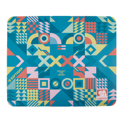 Esptiger x 4xApeXXXX CoBranded WuXiang 2 Cybermia - Large (480 x 400 x 3mm) - Non-Slip Rubber Base, Rainbow-Pearl Film
