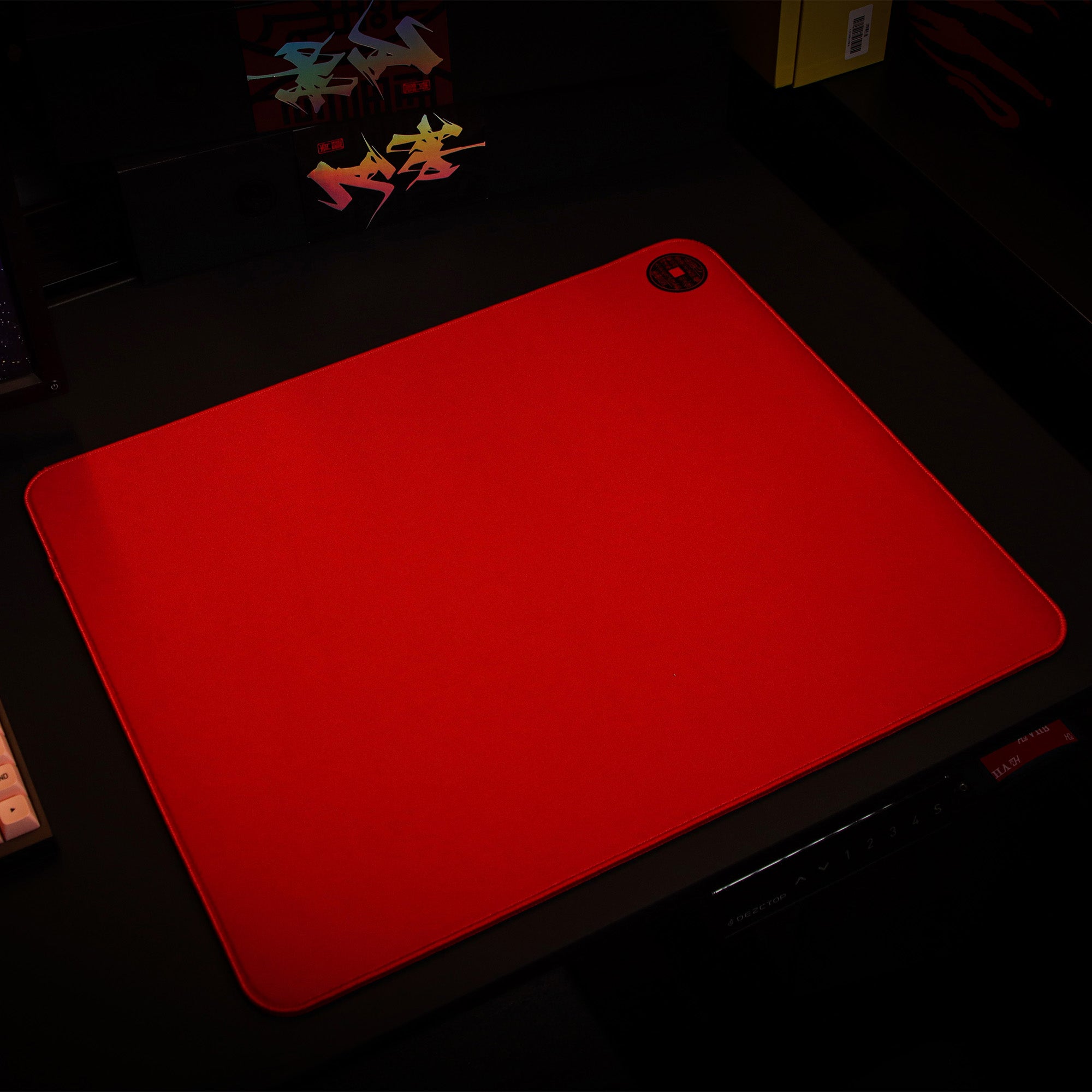 EspTiger QingSui Ya Sheng Red | Large Gaming Mousepad
