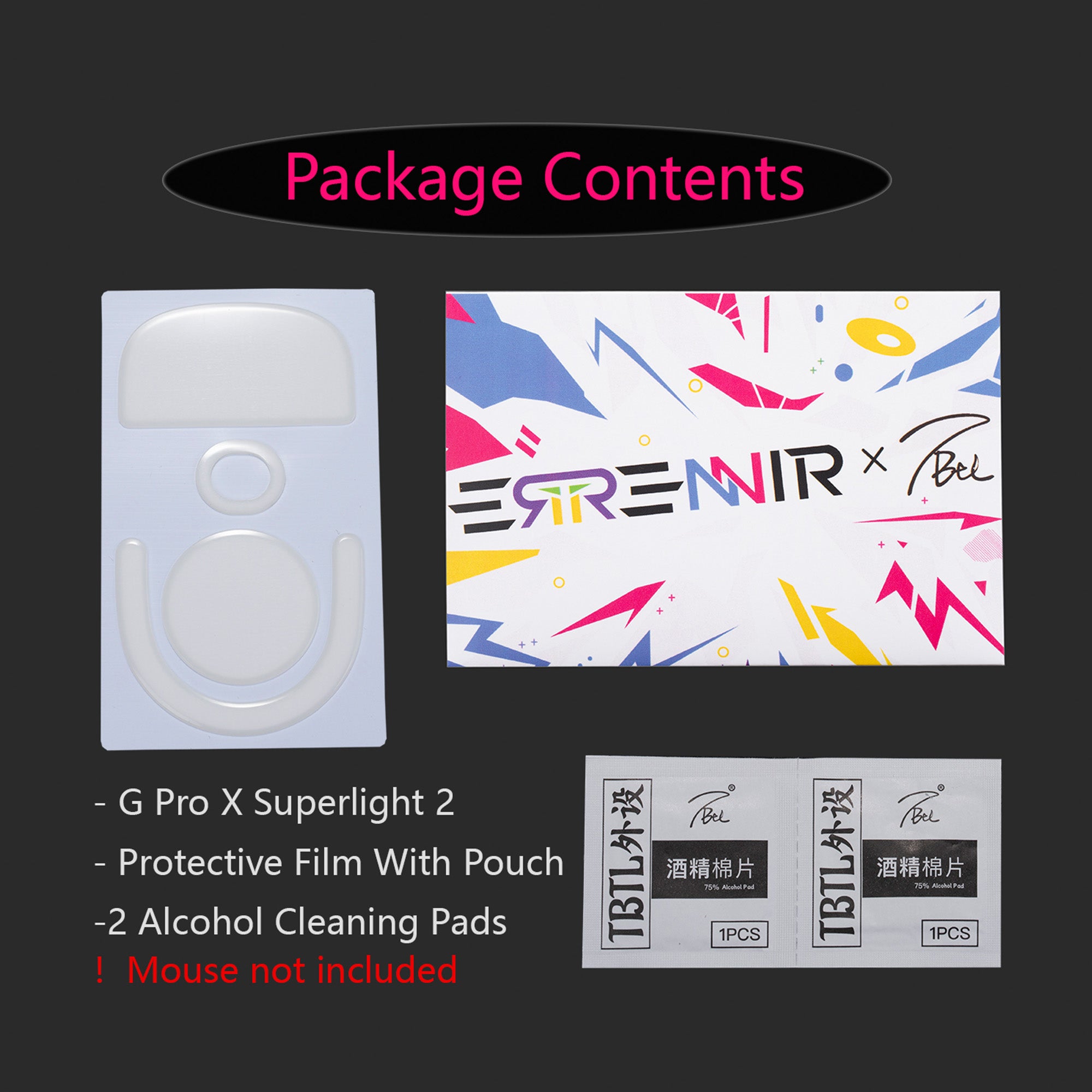 Errennir POM Mouse Skates For Logitech G PRO X SUPERLIGHT