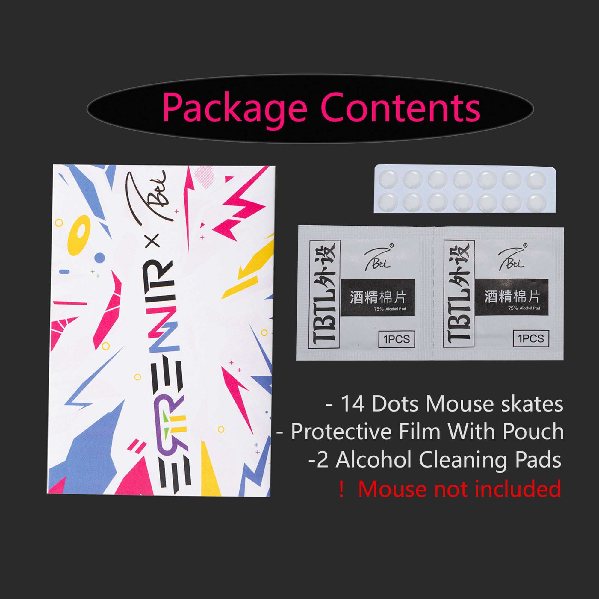 Errennir POM Mouse Skates - Universal Round Dots