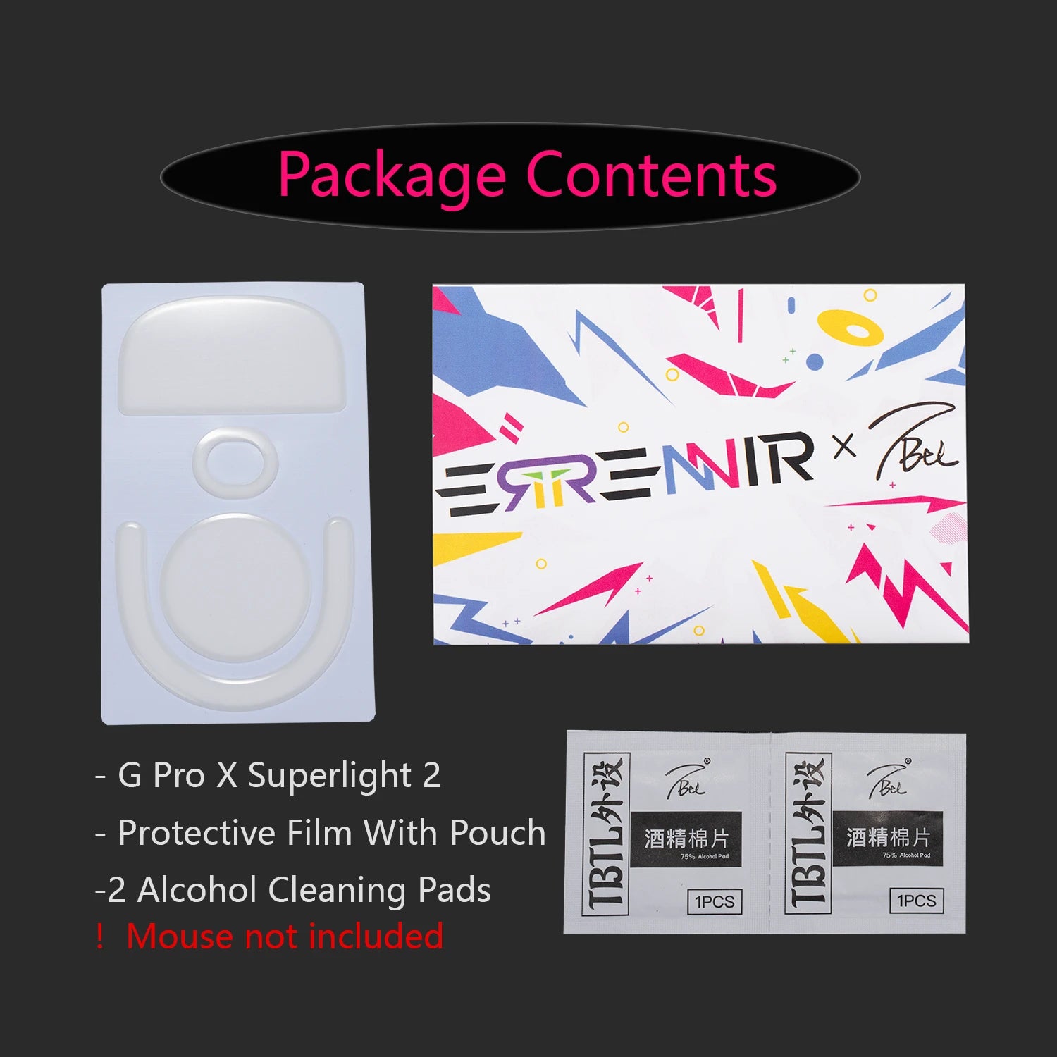 Errennir POM Mouse Skates For Logitech G PRO X SUPERLIGHT 2