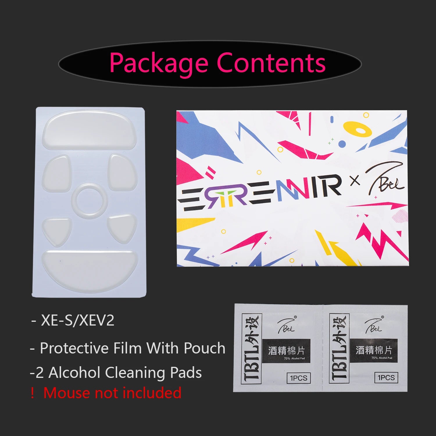 Errennir POM Mouse Skates For Vaxee XE-S