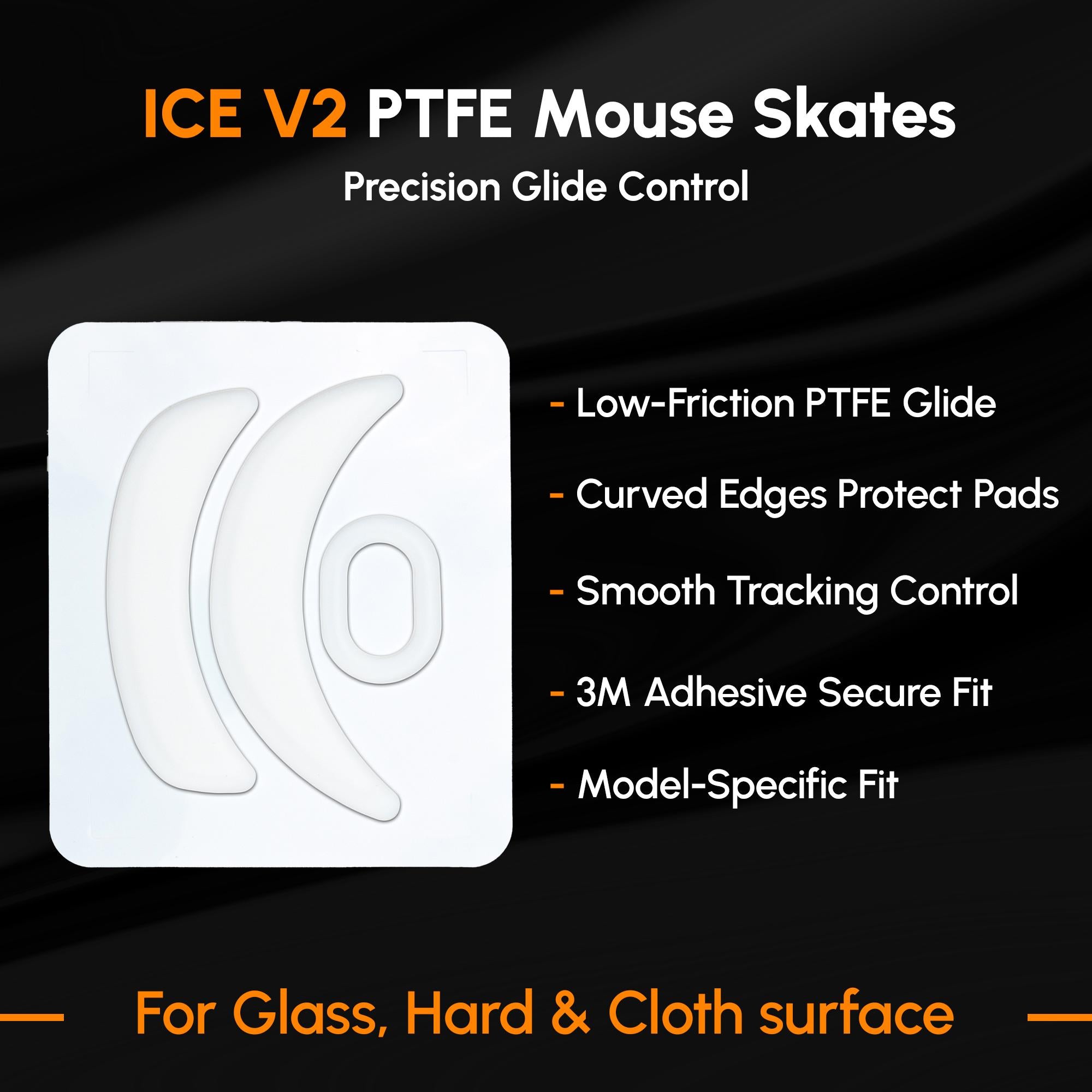 Esptiger ICE V2 Mouse Skates for  ATK  Z1 Series