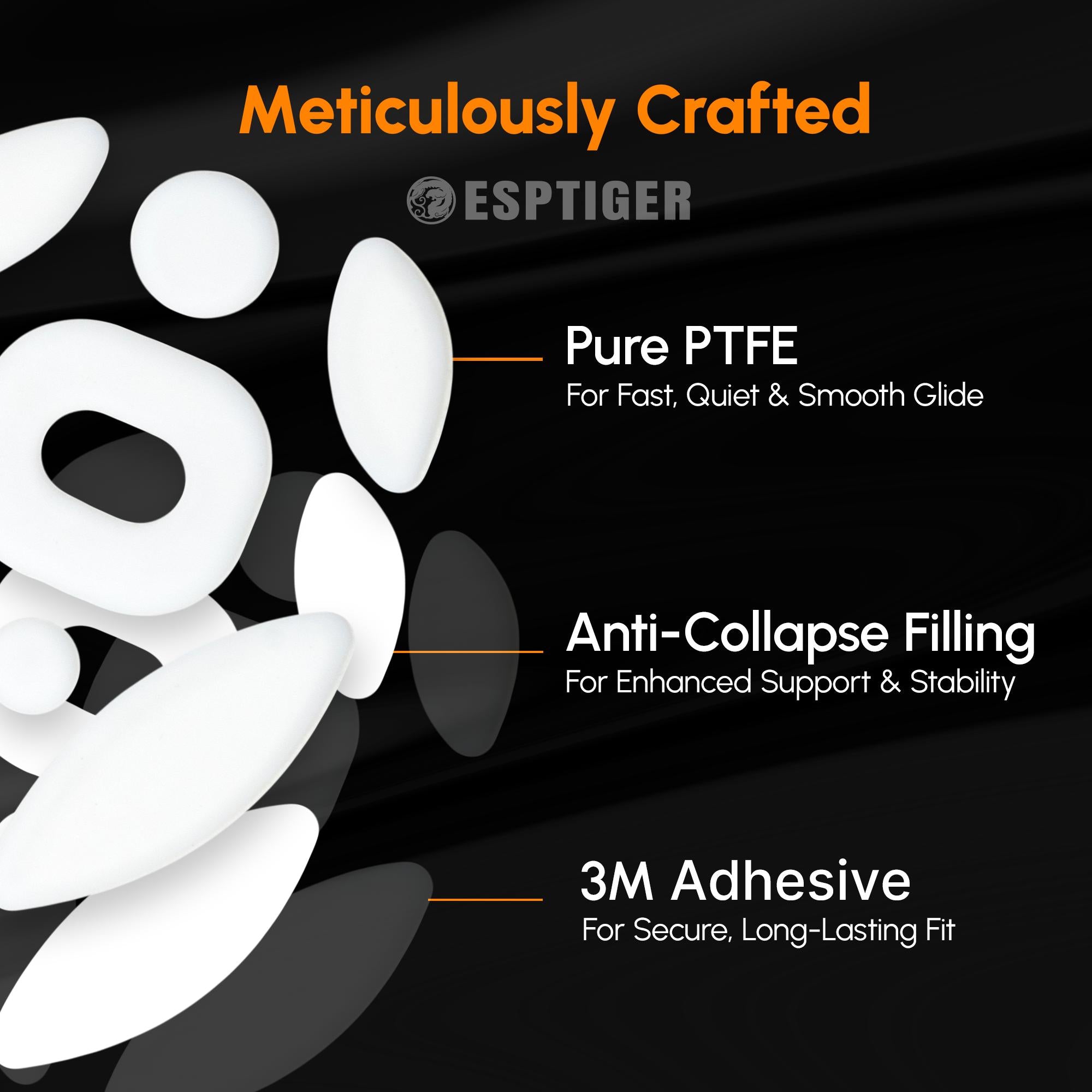 Esptiger Ice V2 Mouse Skates for Lamzu THORN 4K