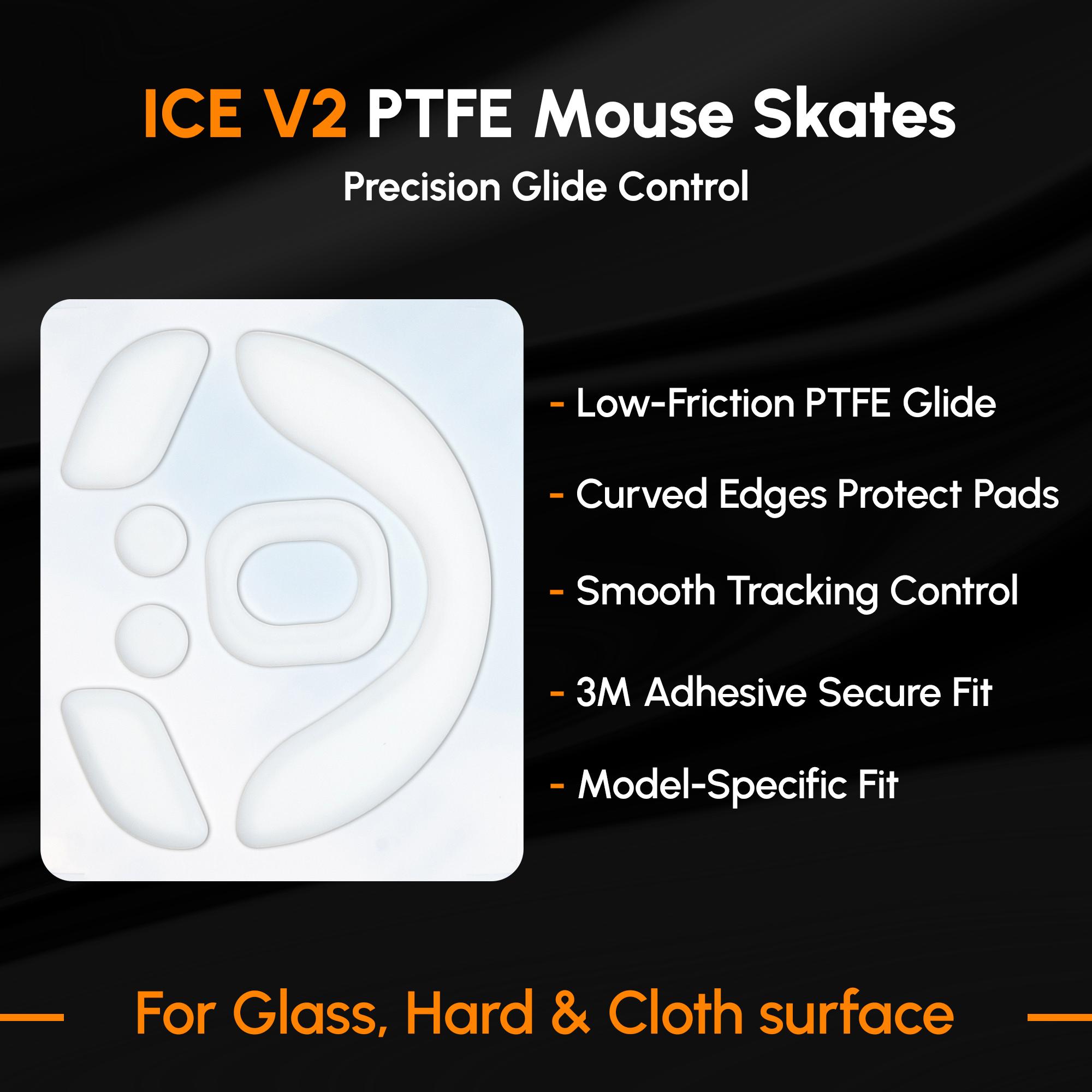 Esptiger ICE V2 Mouse Skates for Lamzu MAYA