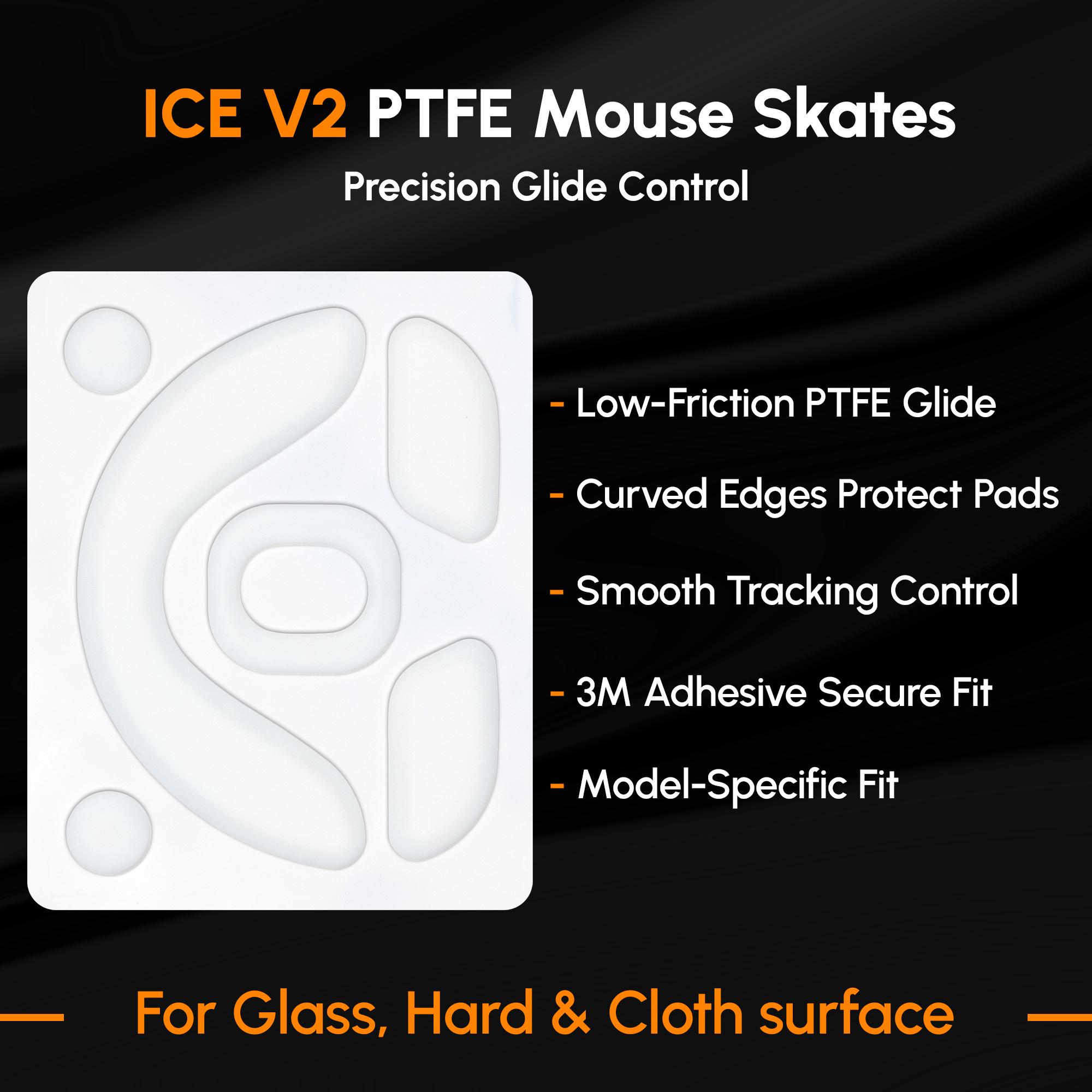 Esptiger ICE V2 Mouse Skates for Lamzu MAYA X