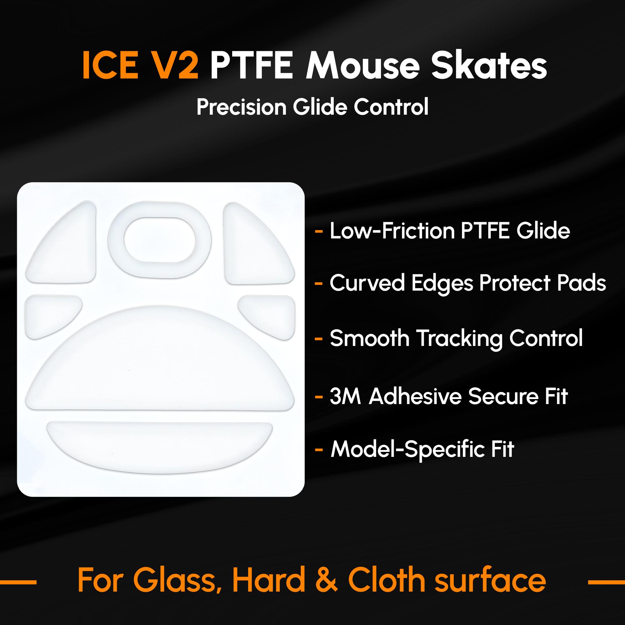 Esptiger Ice V2 Mouse Skates for Lamzu Atlantis