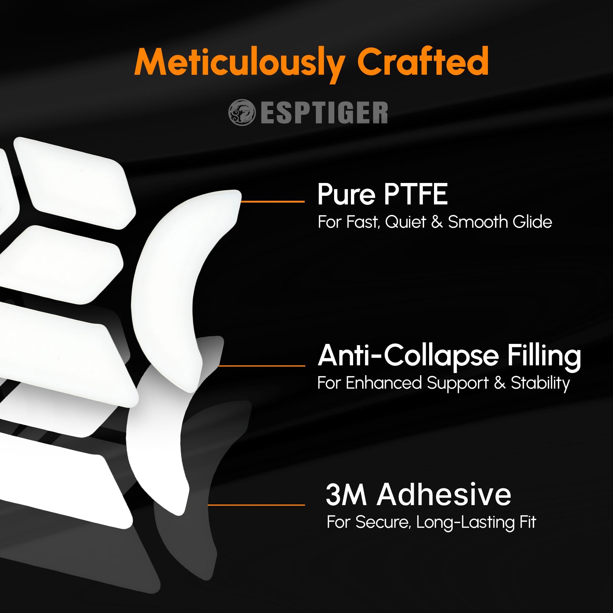 Esptiger Ice V2 Mouse Skates for  Logitech G903