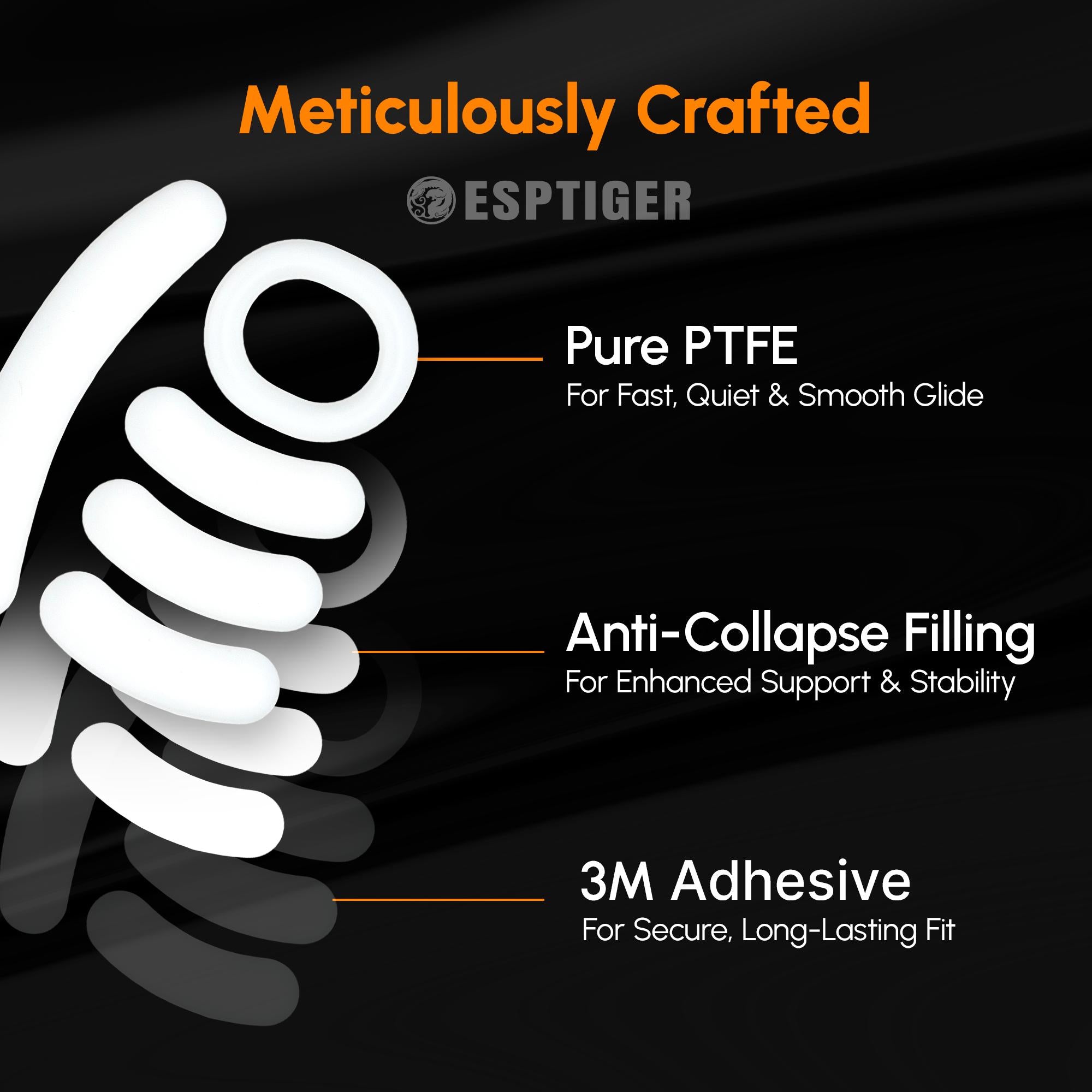 Esptiger Ice V2 Mouse Skates for  Logitech G PRO 2