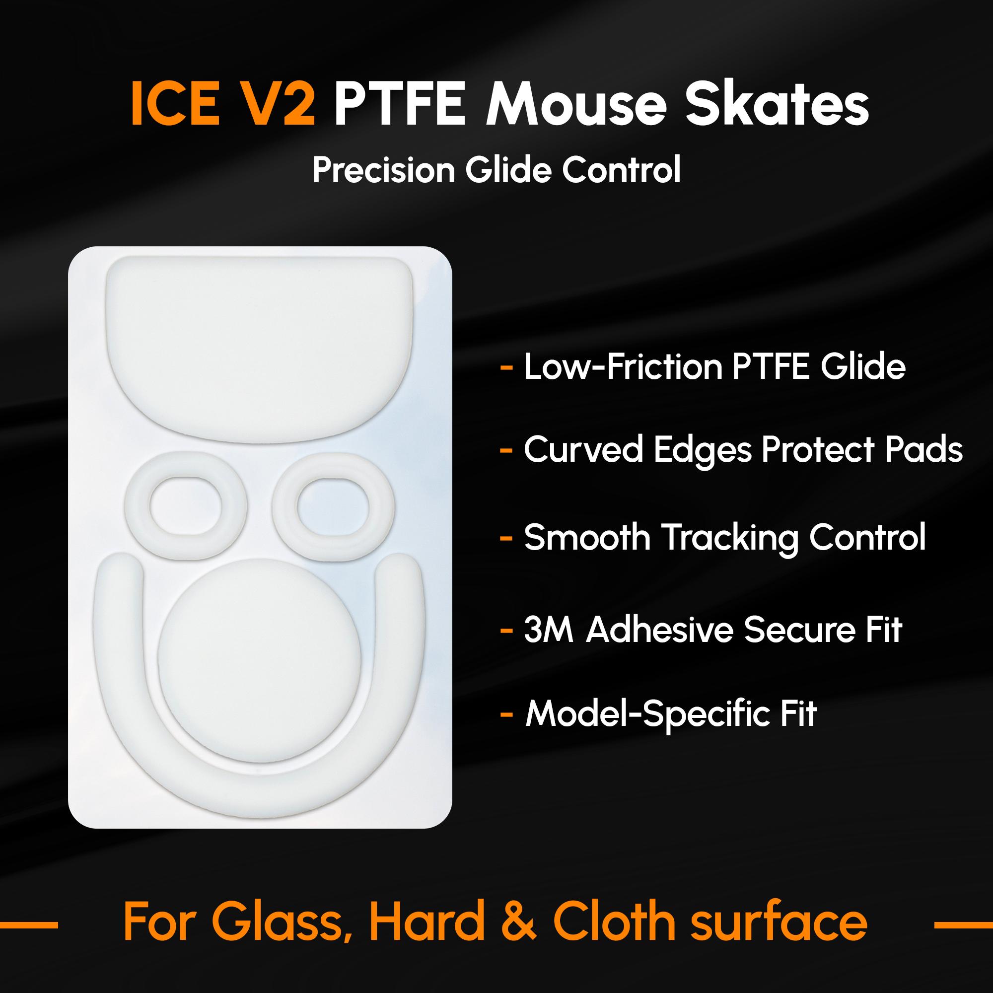 Esptiger ICE V2 Mouse Skates for Logitech G PRO X SUPERLIGHT 2 DEX