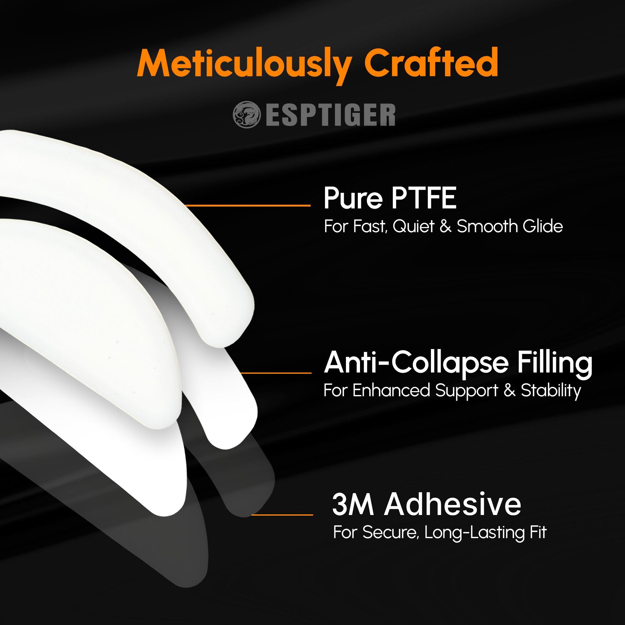 Esptiger Ice V2 Mouse Skates for  Razer Viper Mini