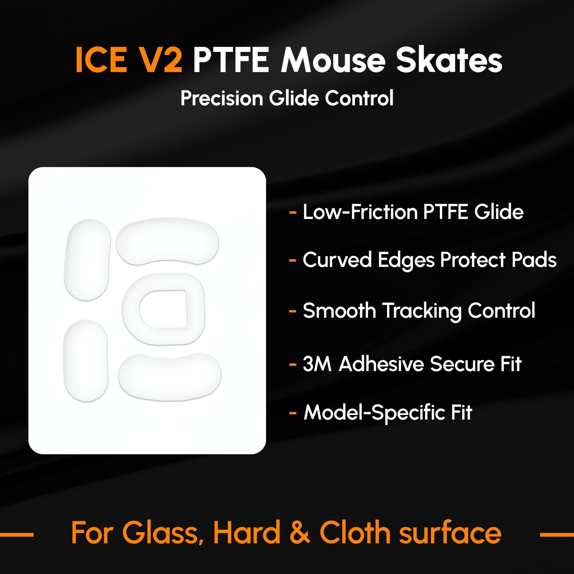 Esptiger ICE V2 Mouse Skates for Razer Viper Mini SE