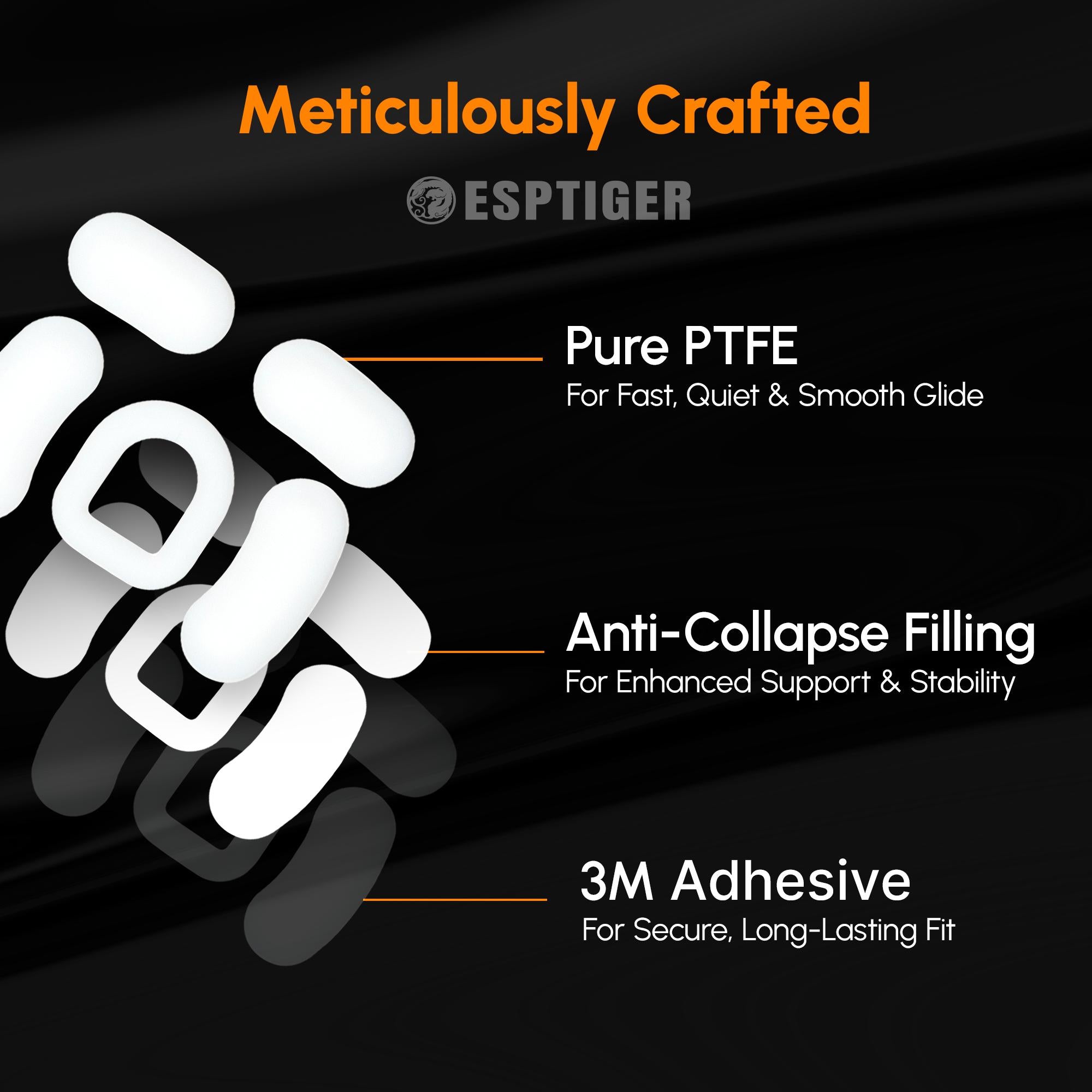 Esptiger ICE V2 Mouse Skates for Razer Viper Mini SE