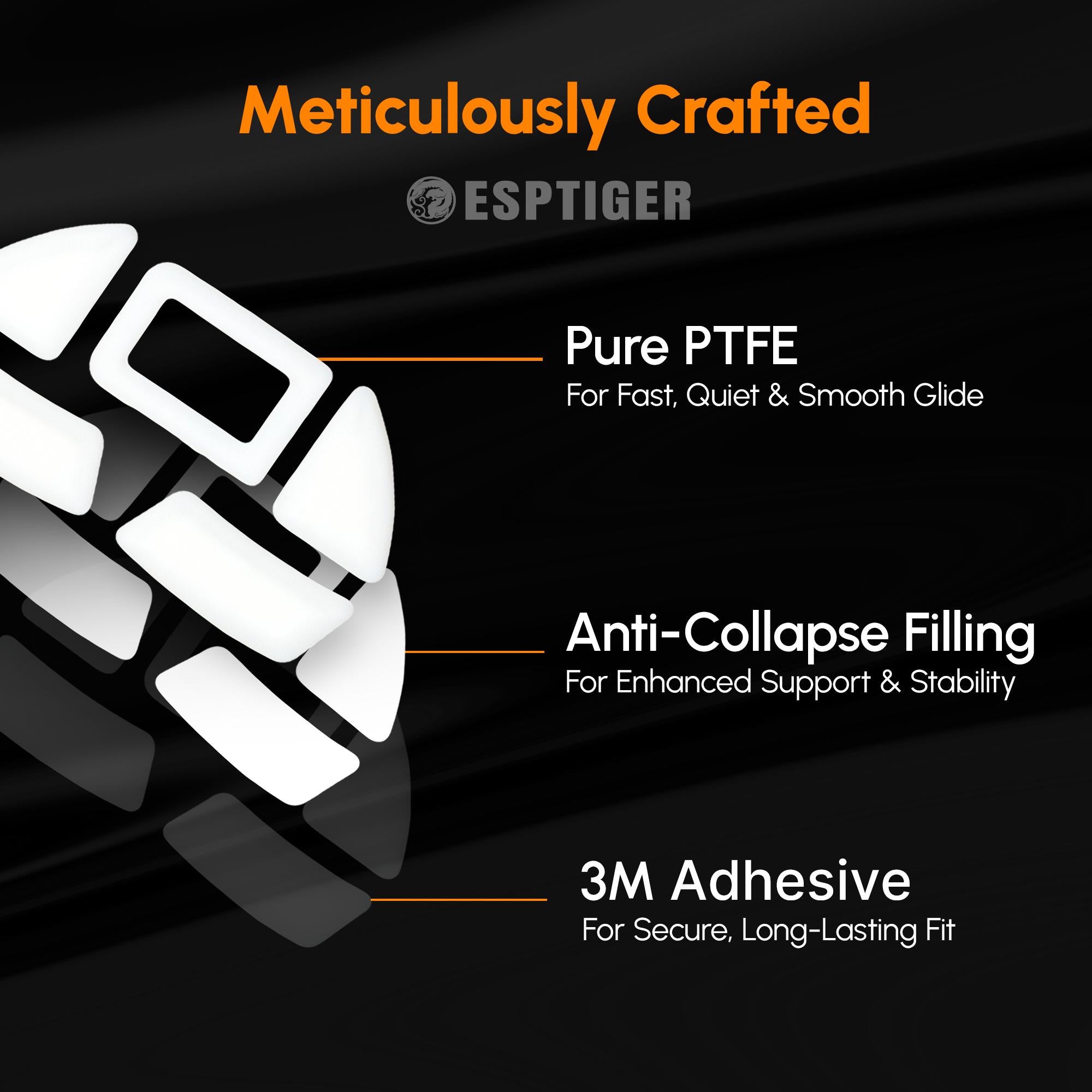 Esptiger Ice V2 Mouse Skates for  Razer Viper Ultimate