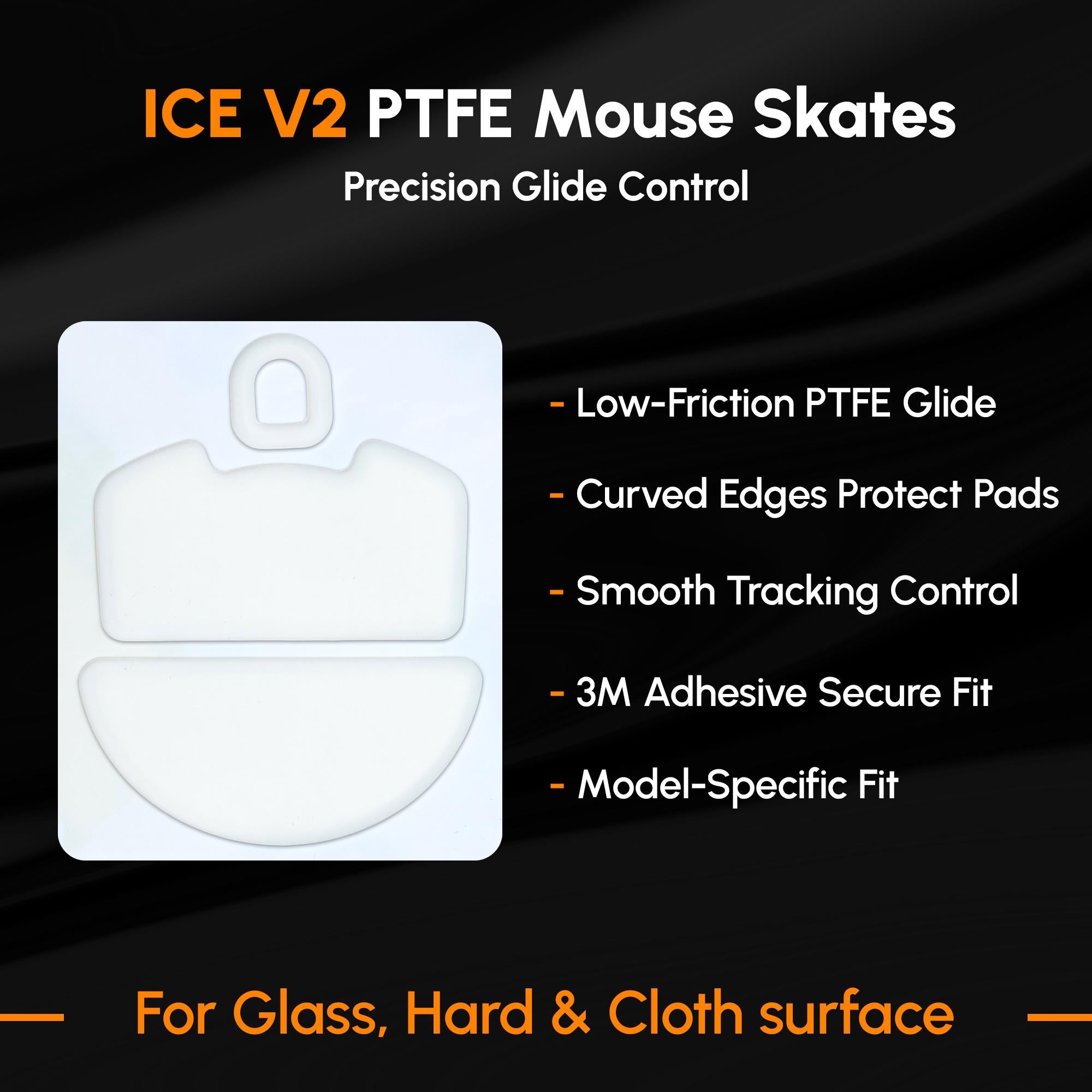 Esptiger ICE V2 Mouse Skates for Razer Viper V3 Pro