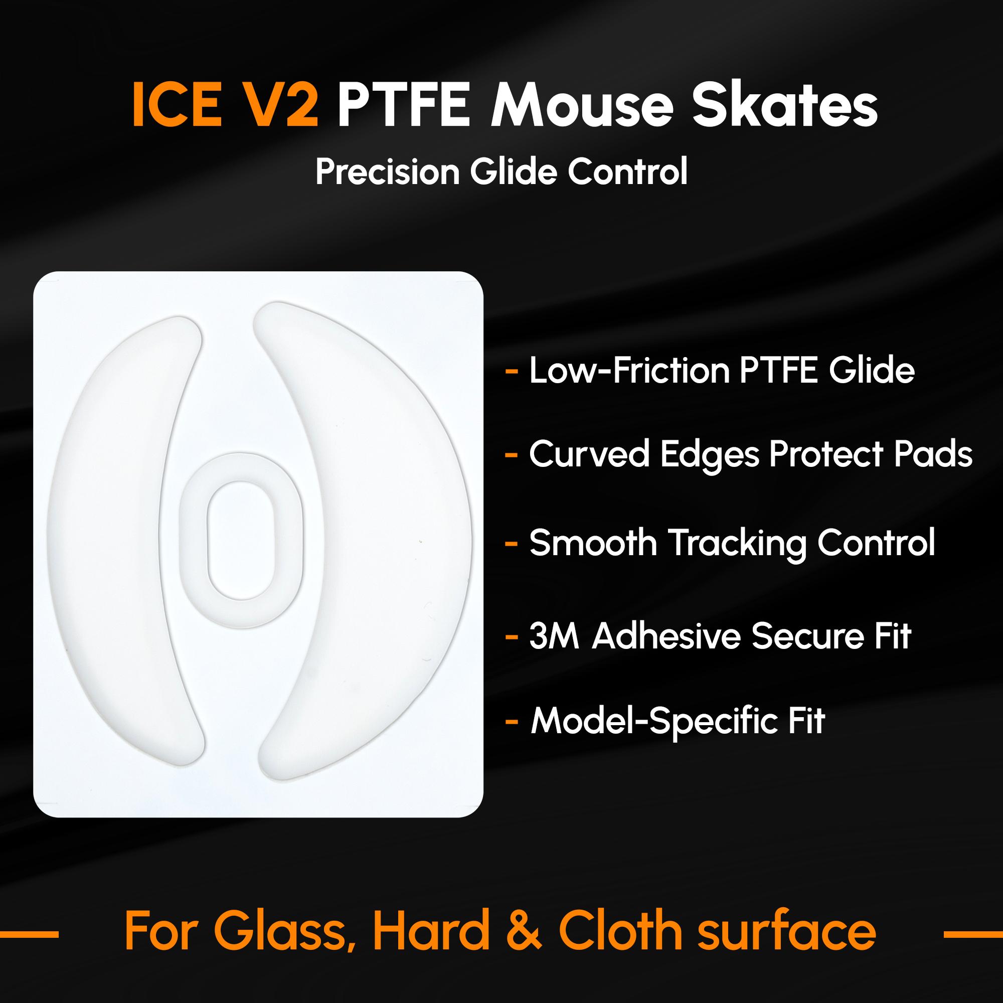 Esptiger Ice V2 Mouse Skates for VGN DragonFly F1 Series Wireless
