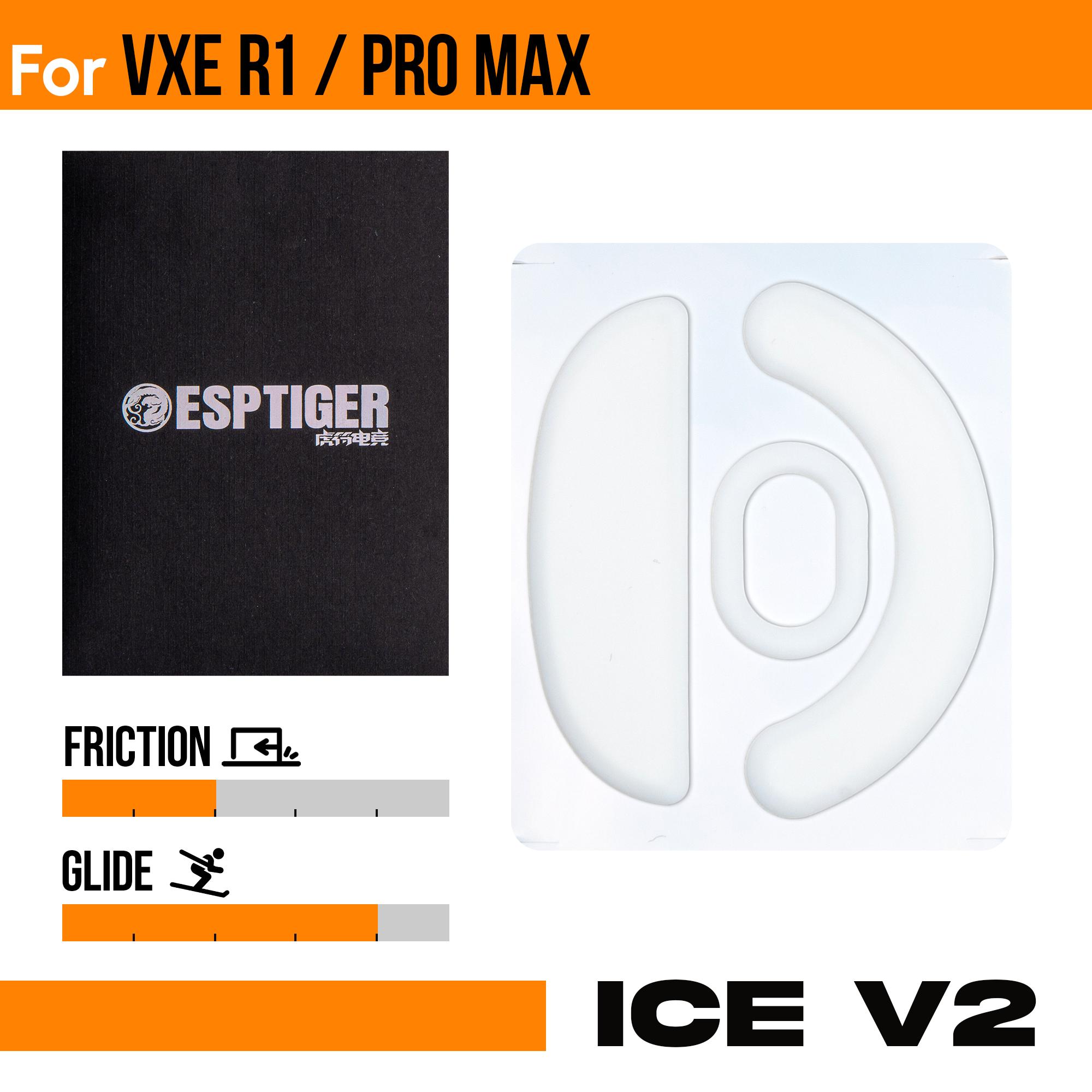Esptiger Ice V2 Mouse Skates for VXE R1/SE/PRO/PRO Max Series