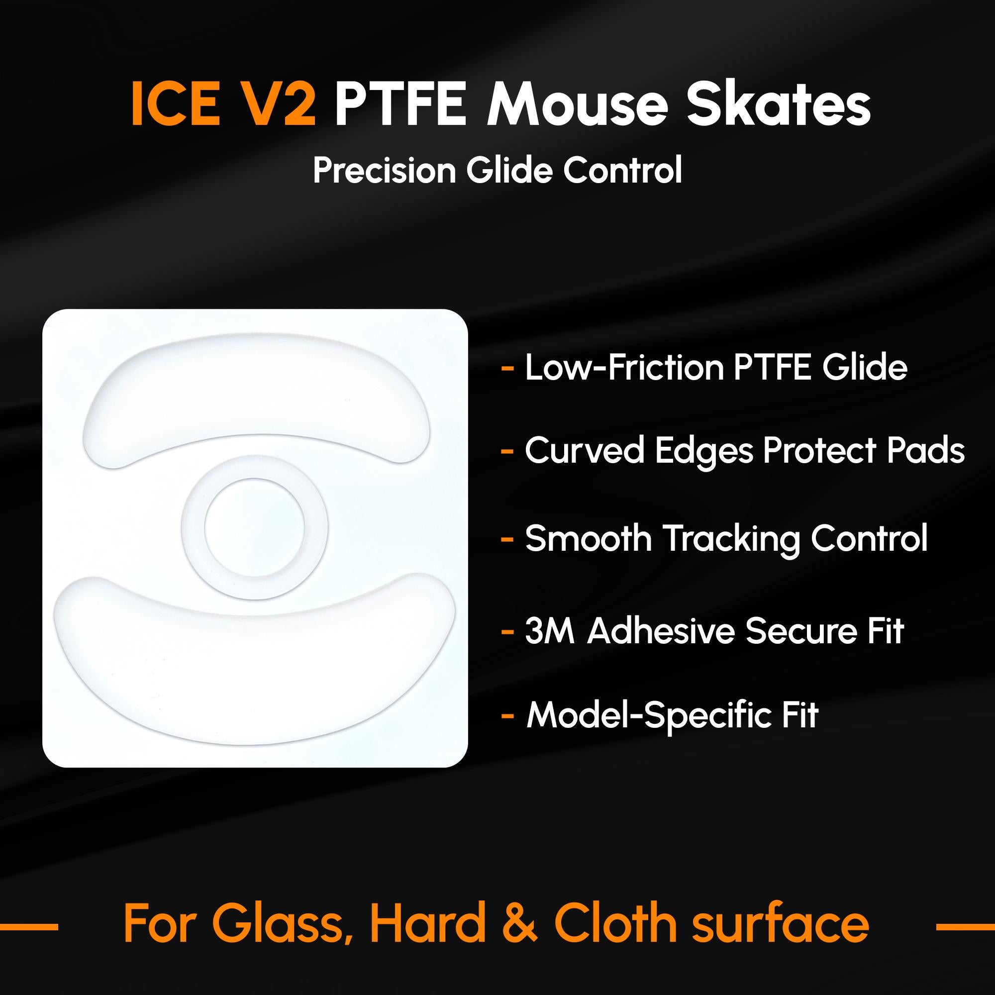 Esptiger Ice V2 Mouse Skates for VAXEE NP01S Wireless