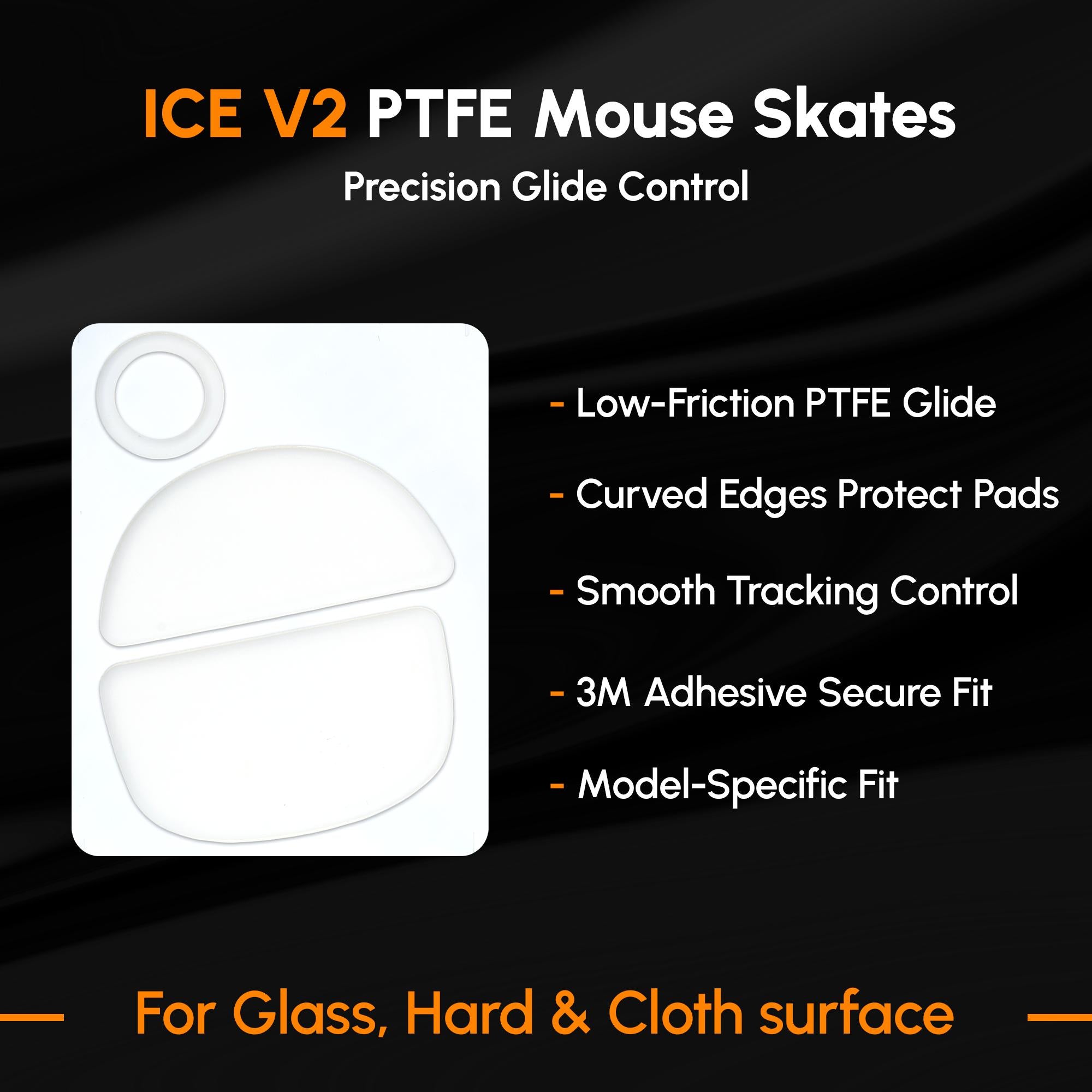 Esptiger Ice V2 Mouse Skates for VAXEE XE