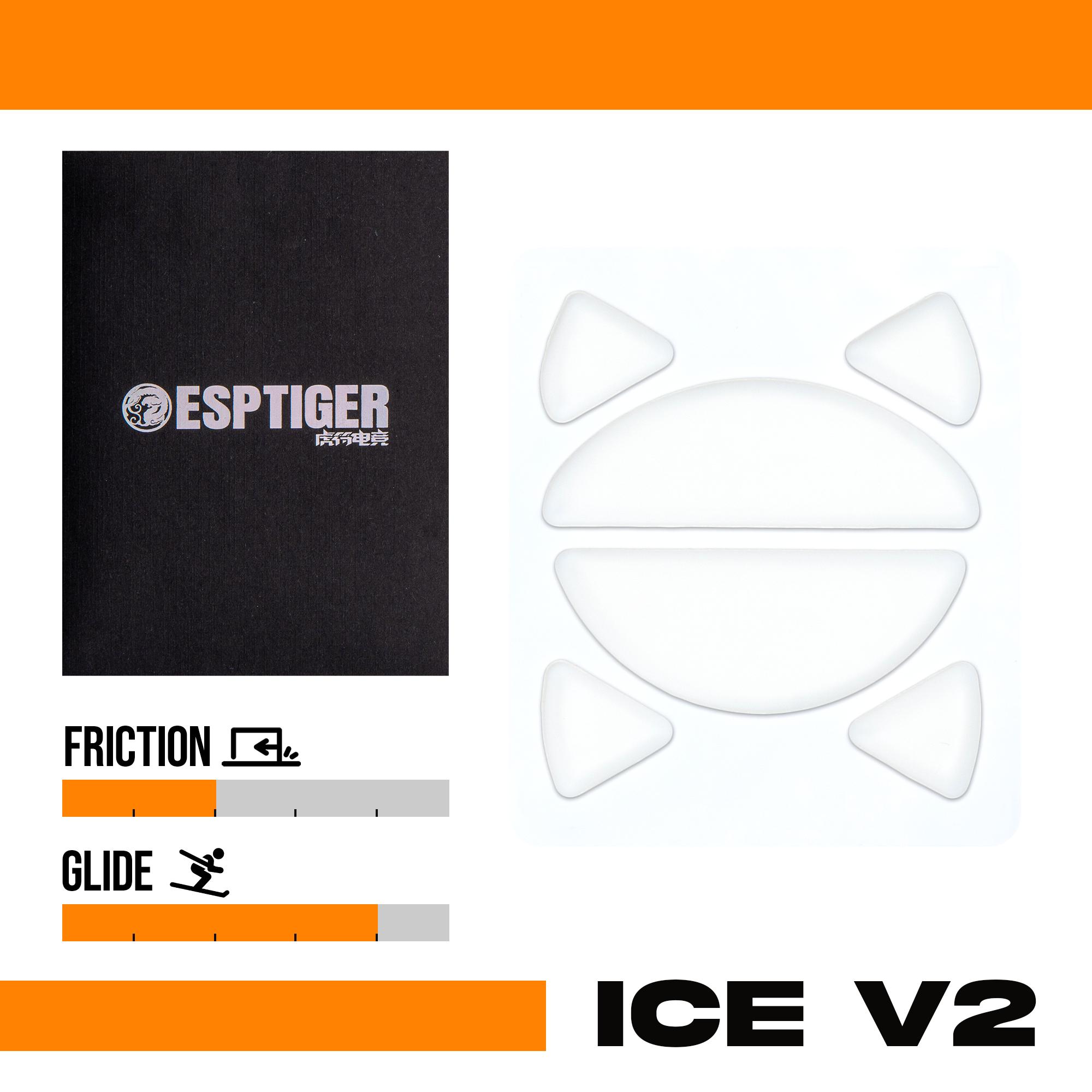 Esptiger Ice V2 Mouse Skates for WLmouse Beast x