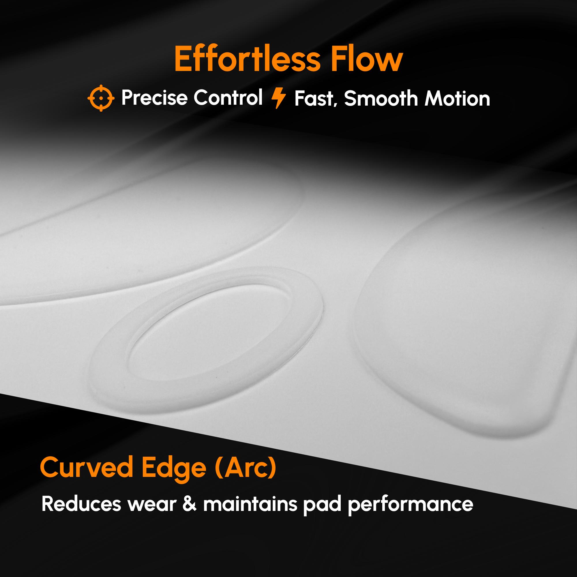 Esptiger Ice V2 Mouse Skates for ZOWIE EC-A Series (EC-1A, EC2A, DIVINA, EVO)