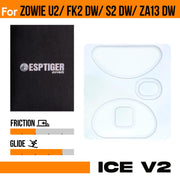 Esptiger Ice V2 Mouse Skates for ZOWIE U2 / FK2 DW / S2 DW / ZA13 DW