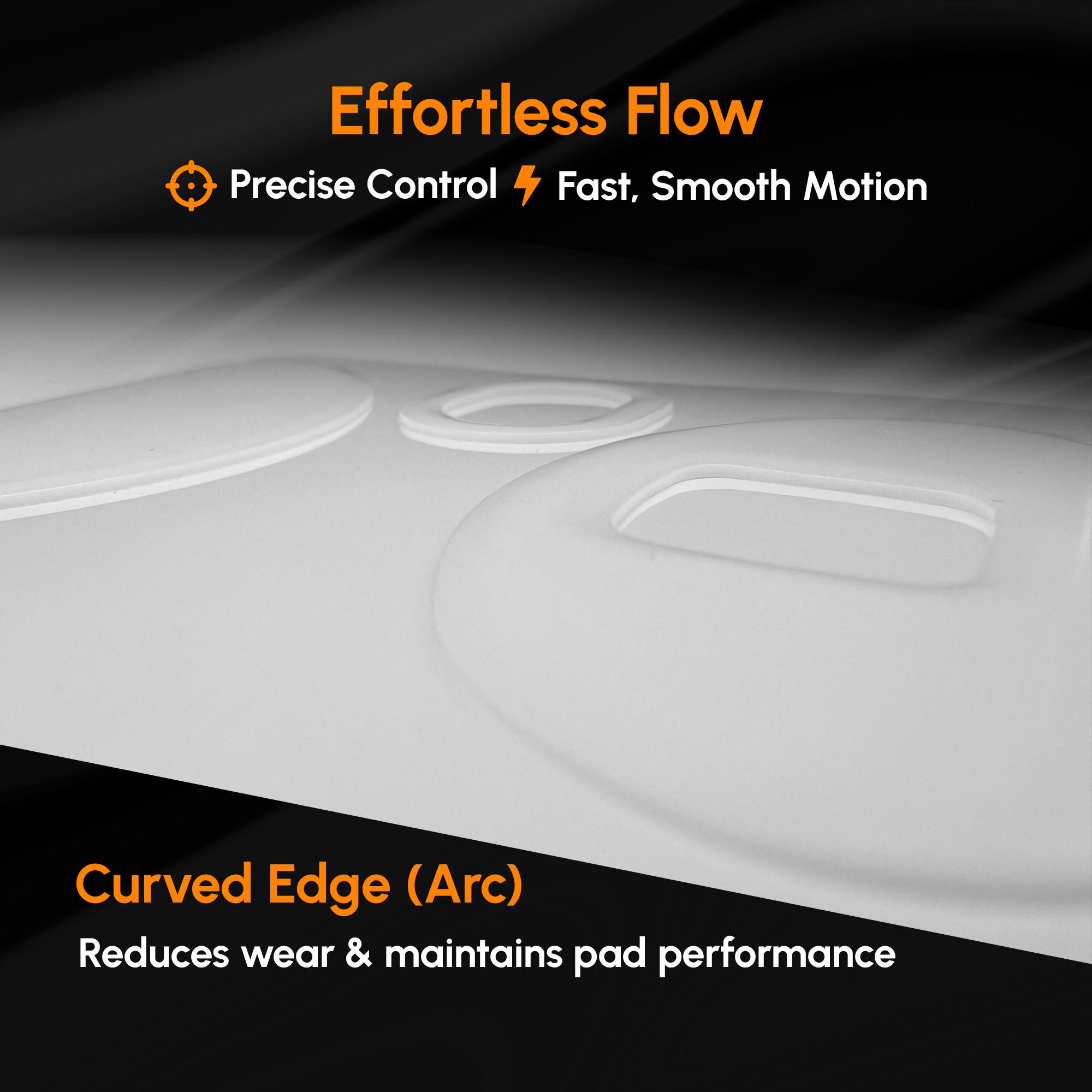 Esptiger Ice V2 Mouse Skates for ZOWIE U2 / FK2 DW / S2 DW / ZA13