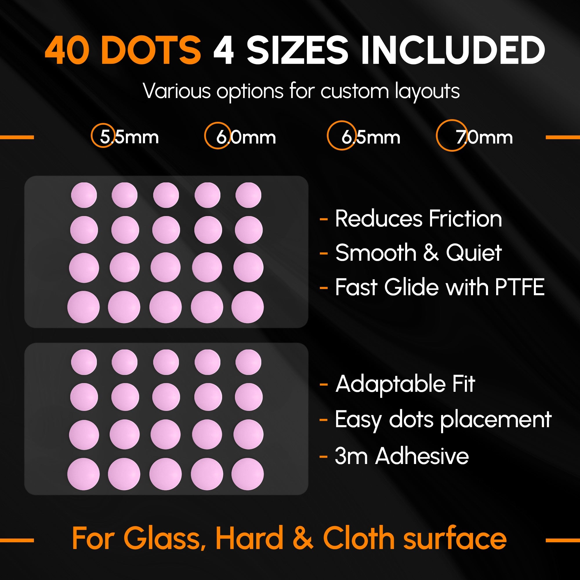 EspTiger YanZi Mouse Skates | UNIVERSAL | DIY Dots