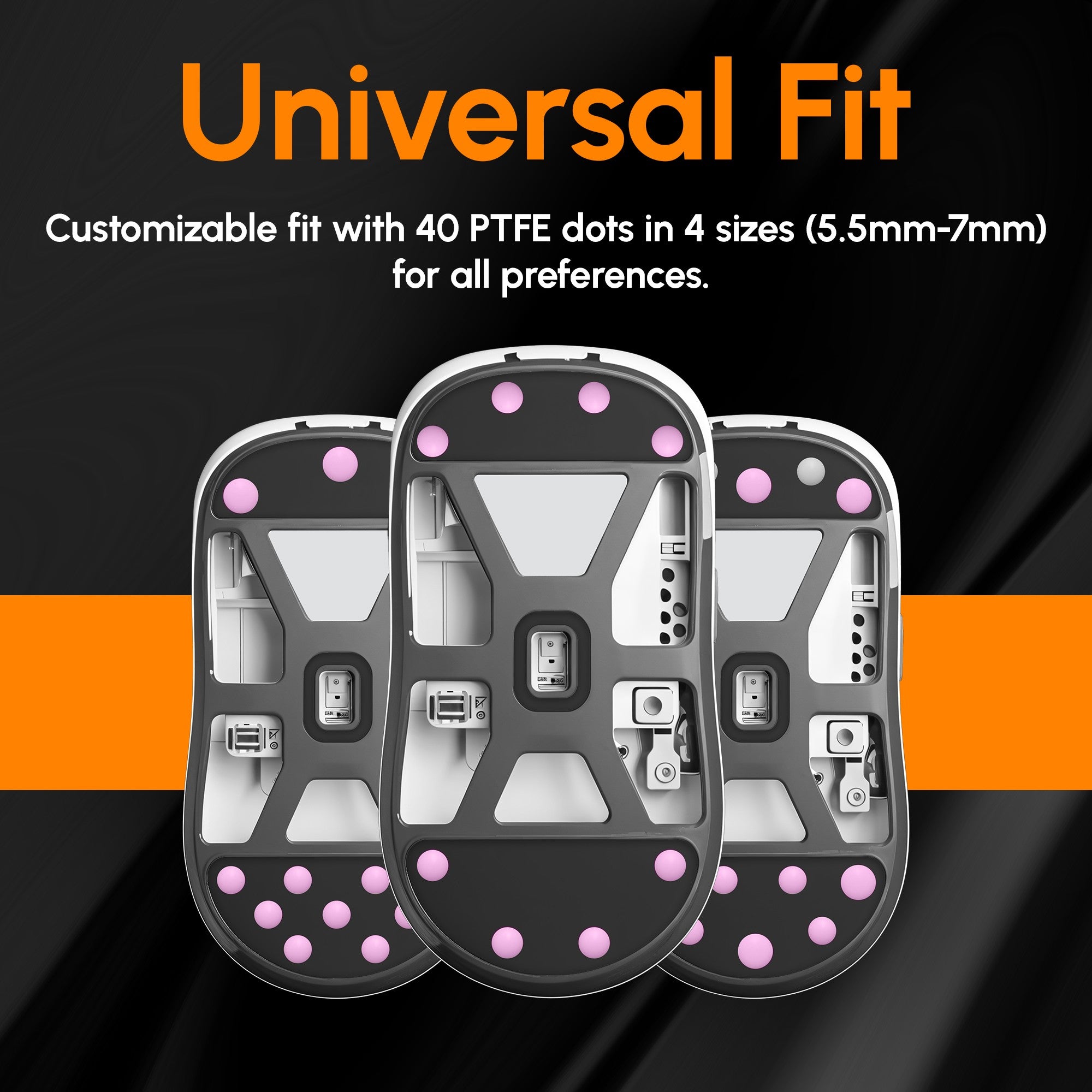 EspTiger YanZi Mouse Skates | UNIVERSAL | DIY Dots