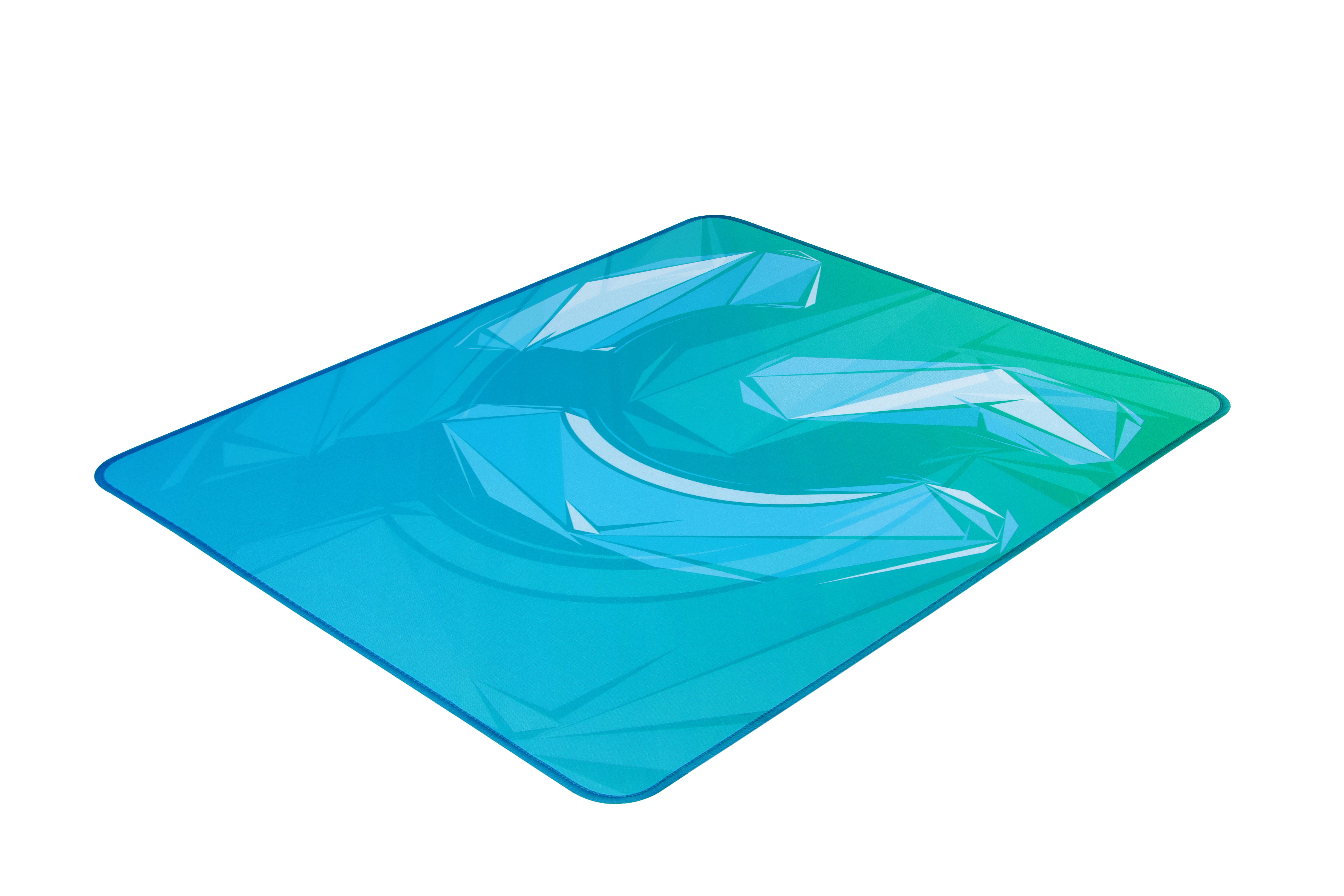 EspTiger Neon Cyan Mousepad