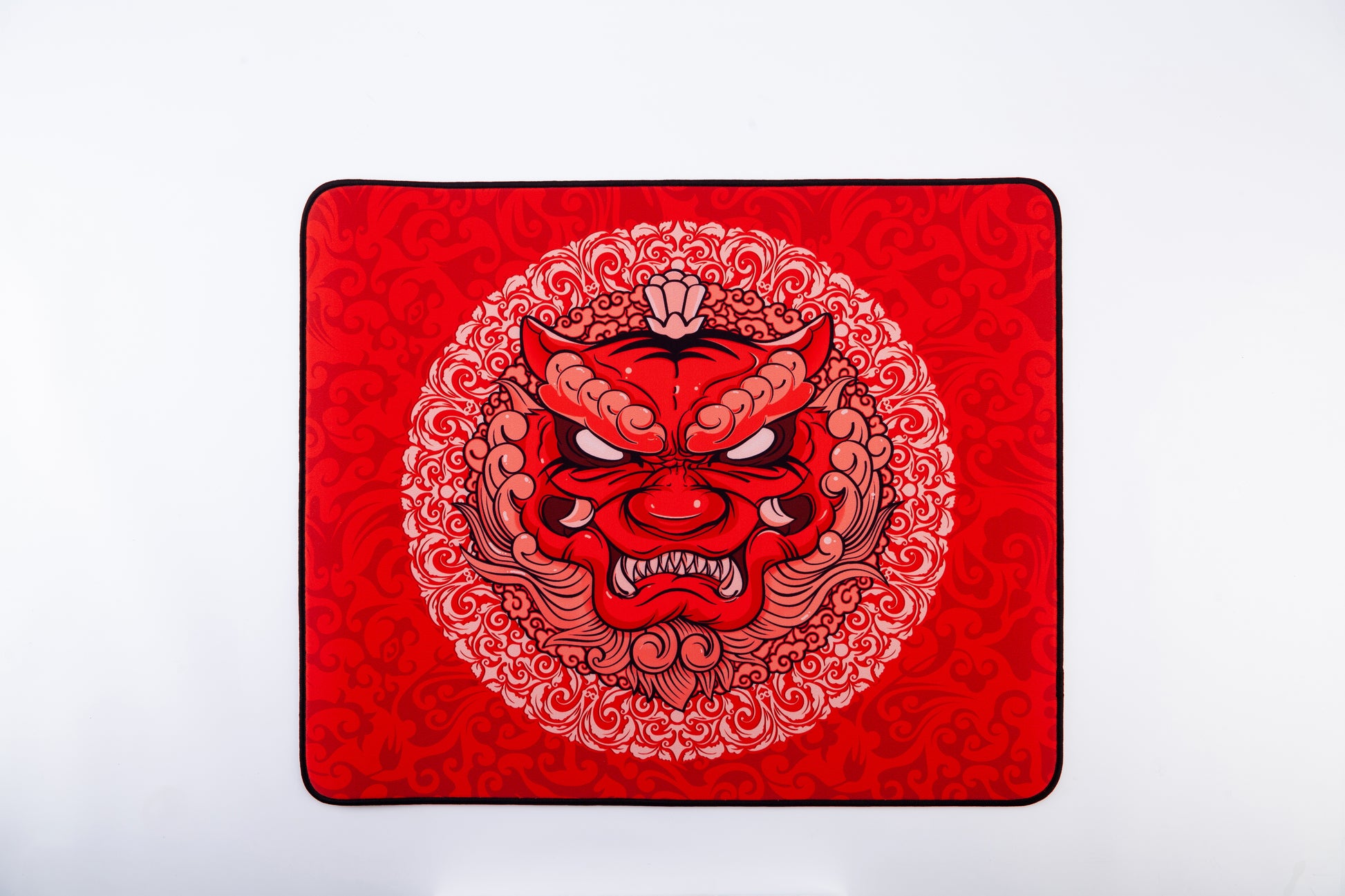Esptiger LongTeng Gaming Mouse Pad - Red, Stitched Edges, Large (480 x 400 x 4mm)