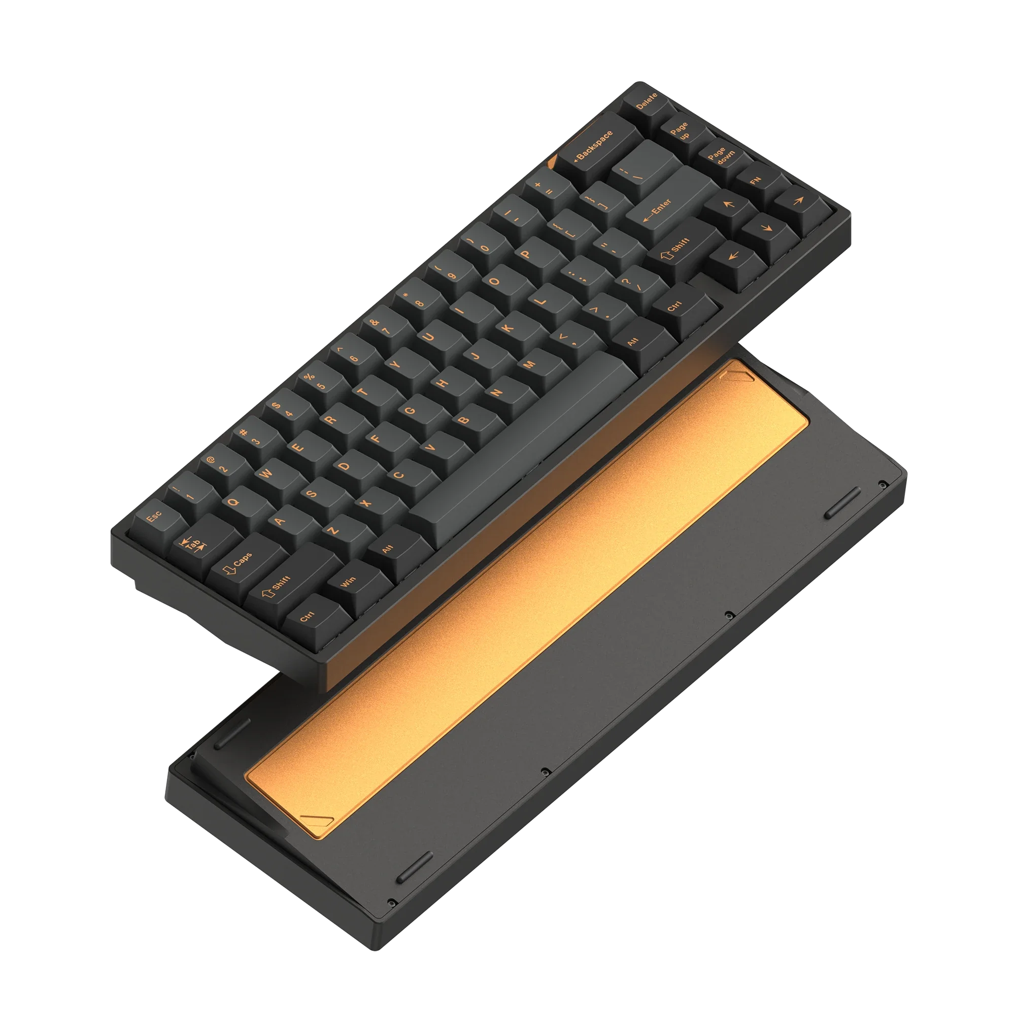 LUMINKEY65 Hot-Swappable Custom Mechanical Keyboard Ano-Black