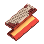 LUMINKEY65 Hot-Swappable Custom Mechanical Keyboard Ano-Red