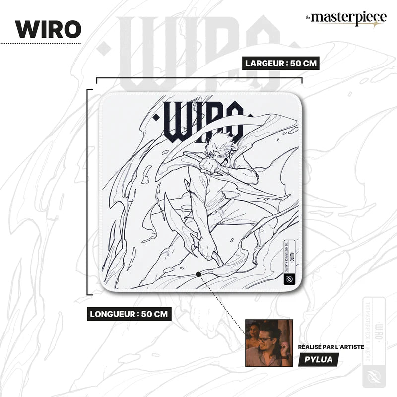 The Masterpiece Wiro - Gaming Mousepad & Sleeve