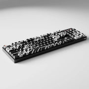 Keycaps gaming full set AZERTY Flames of Effort par Tyron Blanc — édition limitée épique TheMasterpiece