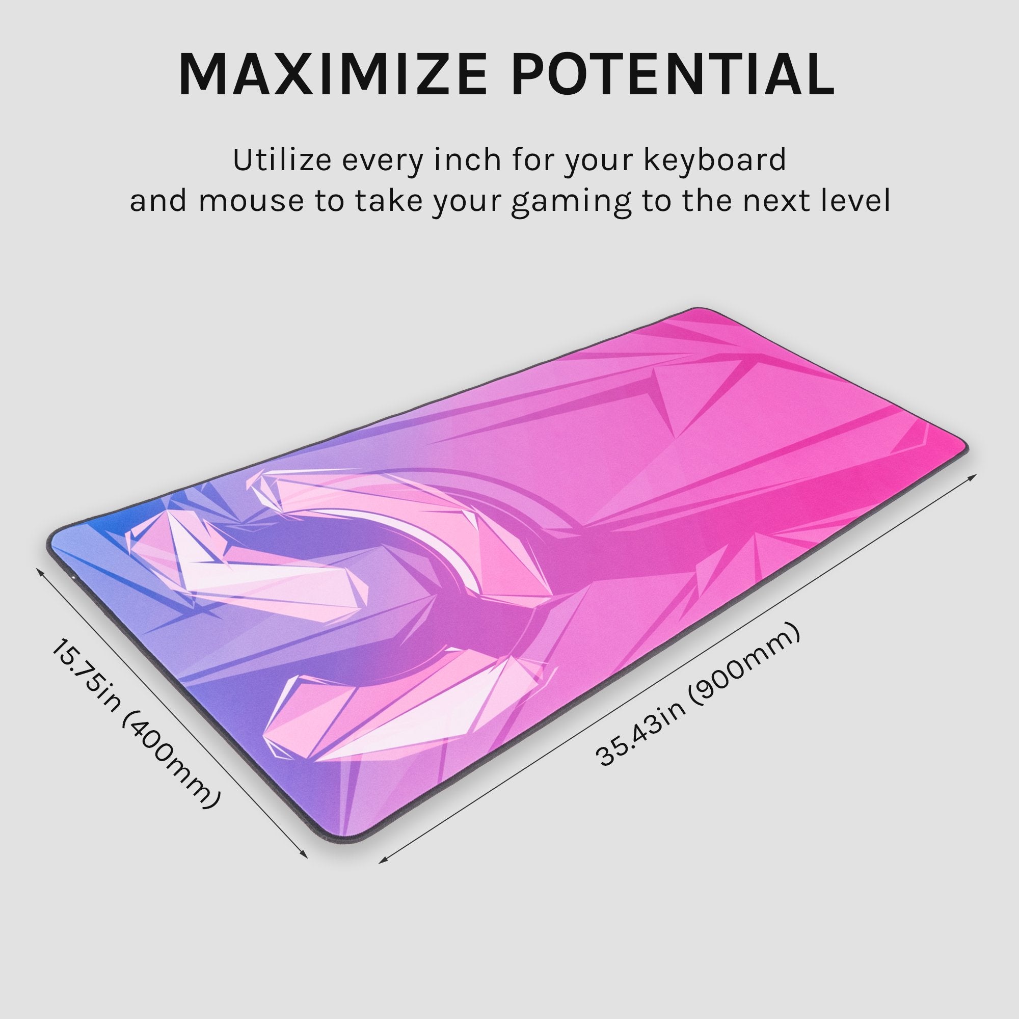 Neon PC Pro XL Gaming Mouse Pad