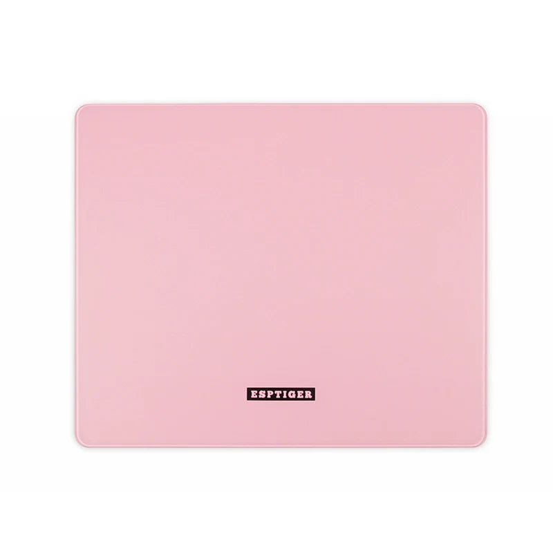 Lotus - Pink - Glass Speed Gaming Mousepad