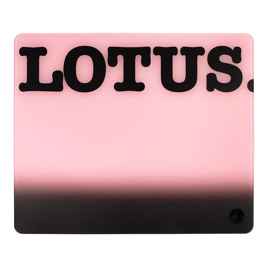 Lotus Glass Black | Large | Mousepad