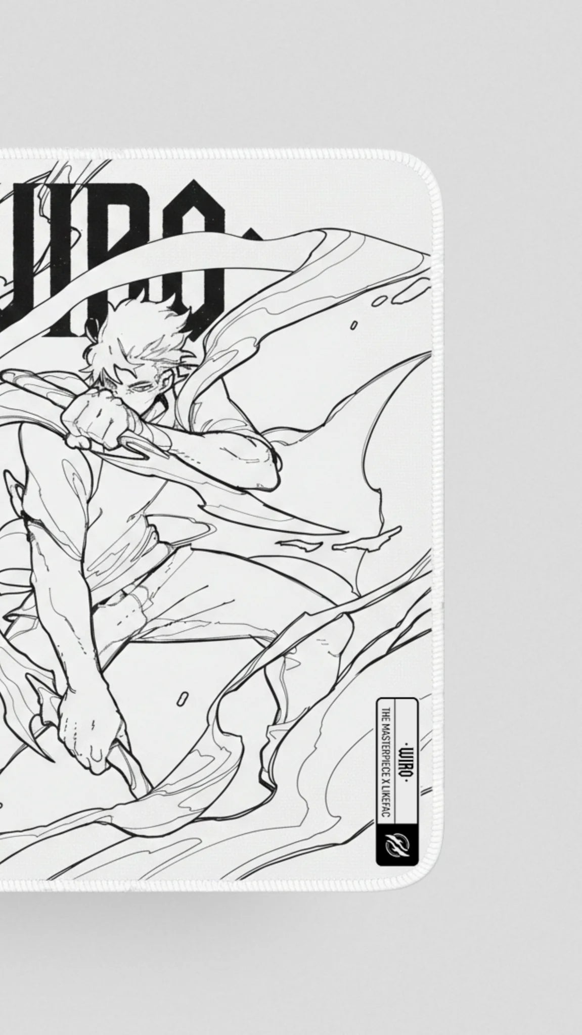 The Masterpiece Wiro - Gaming Mousepad & Sleeve